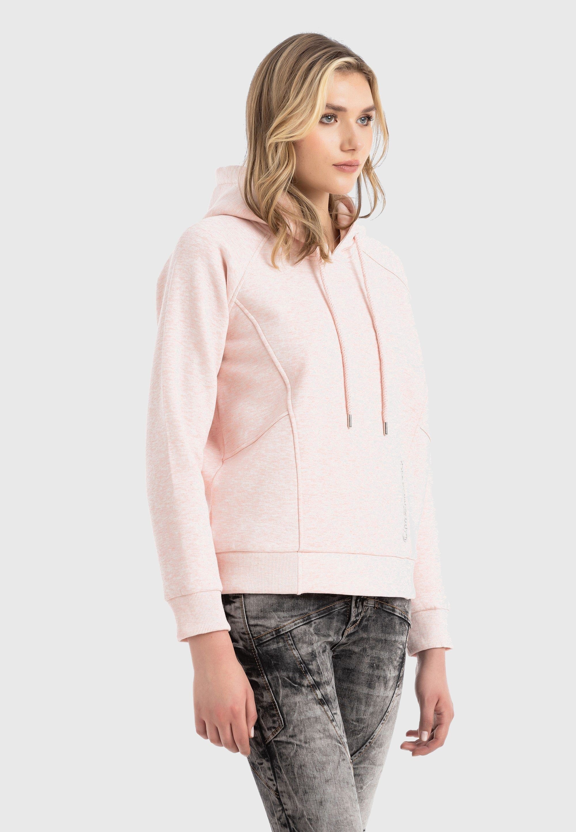Cipo & Baxx WL362 Damen Hoodie Pink M 3