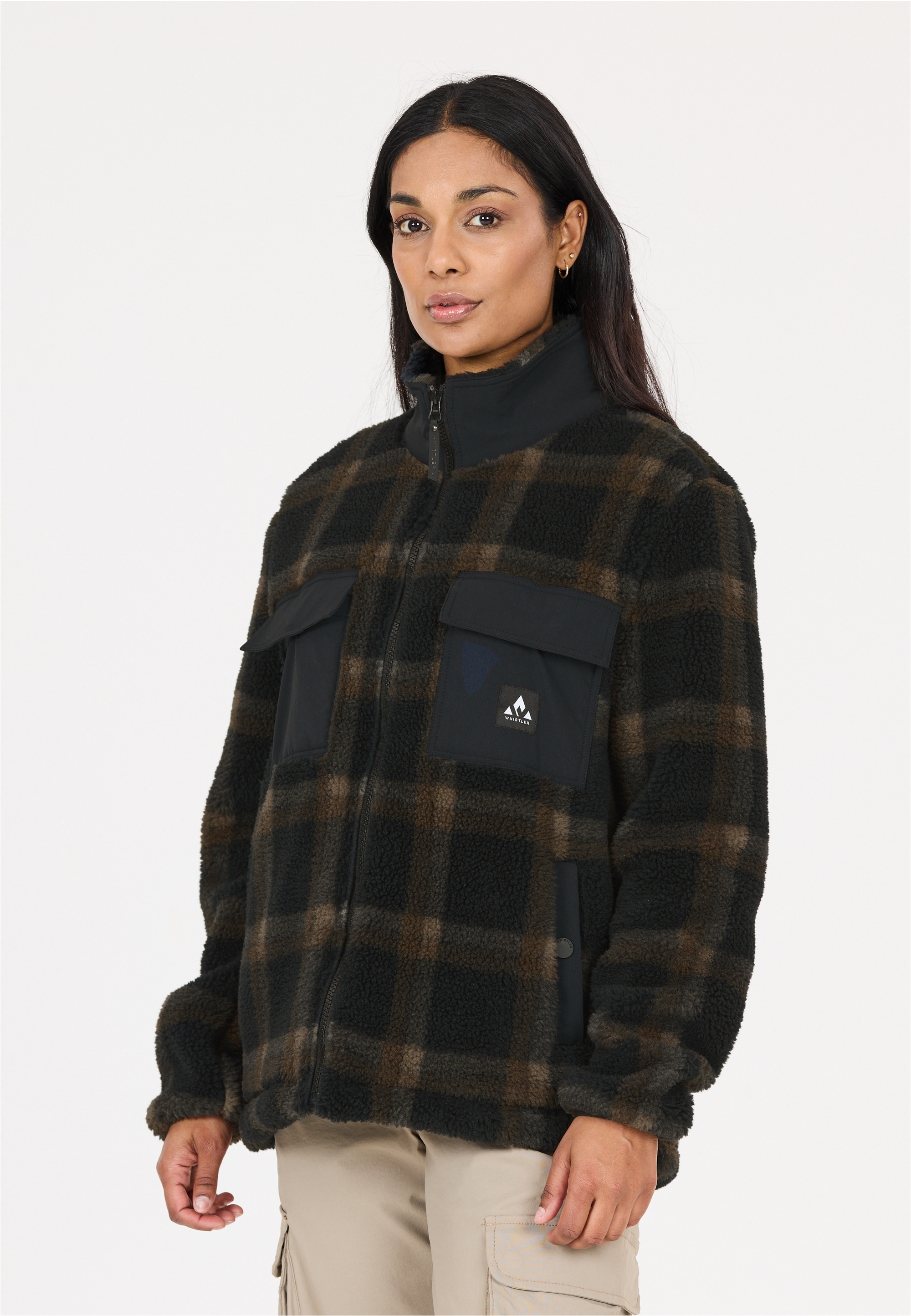 WHISTLER Fleecejacke »Carrillo« mit kuscheligem Teddy-Fleece