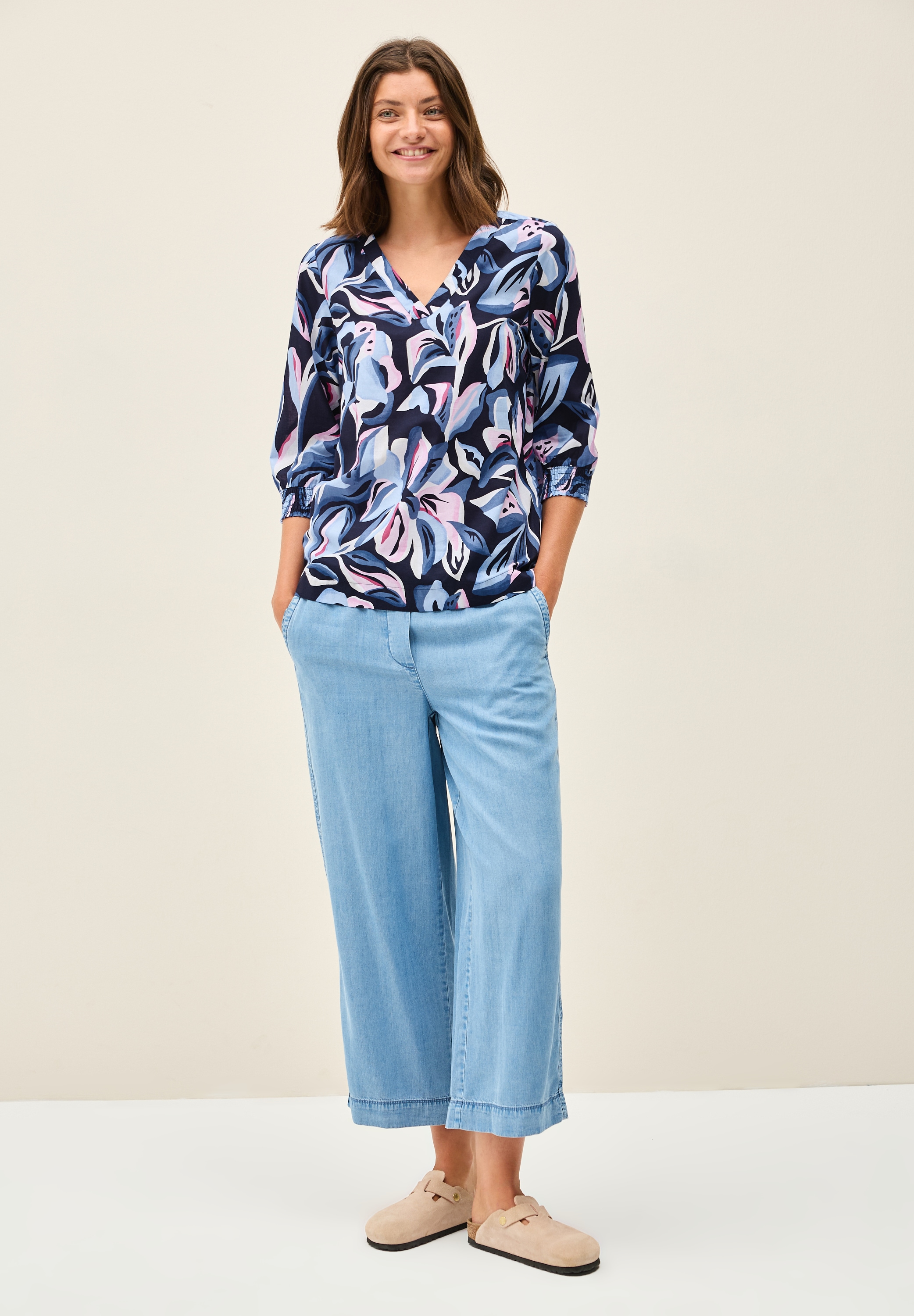 Cecil Shirtbluse, aus reiner Baumwolle