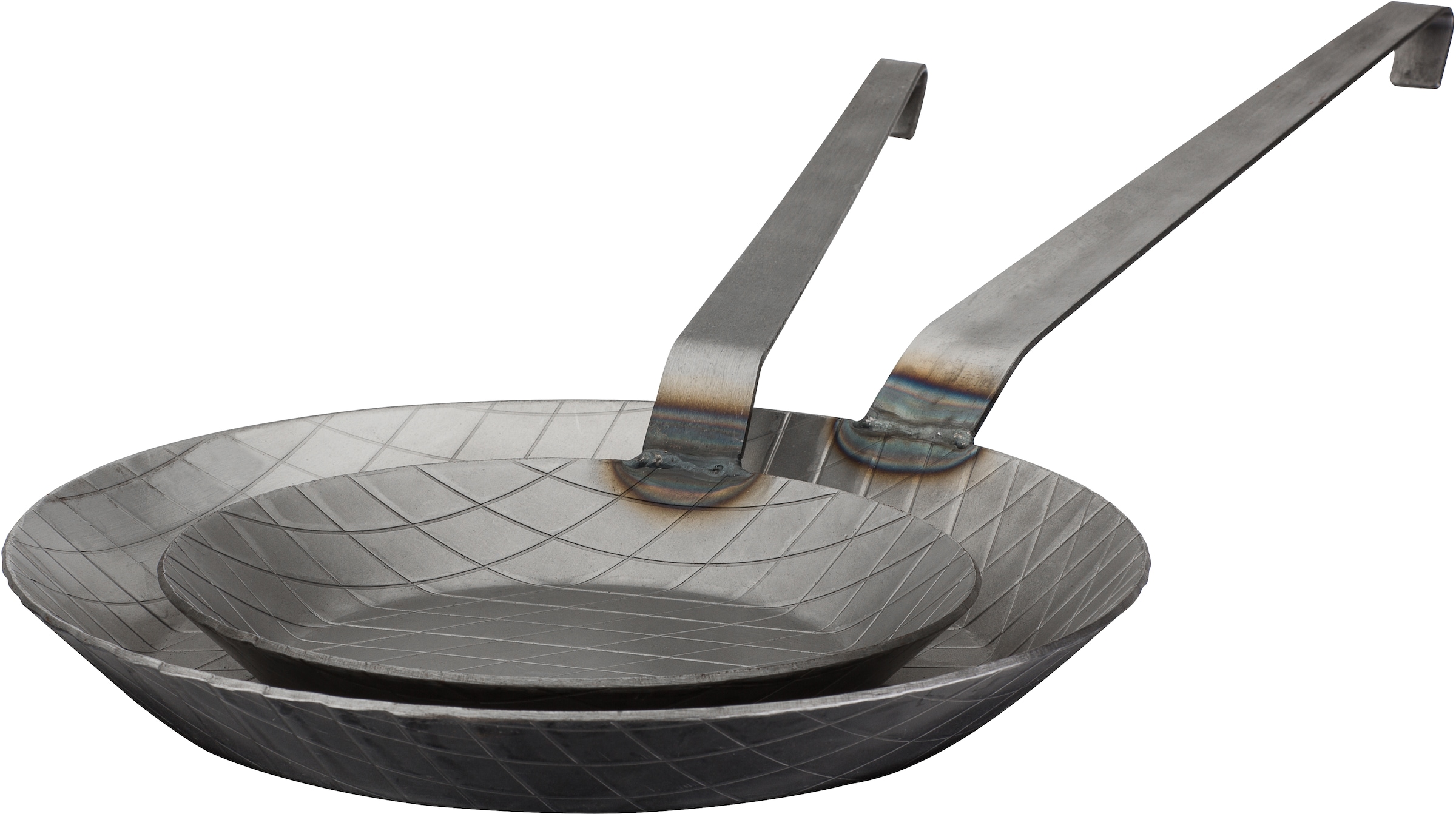 GSW Pfannen-Set Eisen Set, 1x Bratpfanne Ø 28 cm, 1x Bratpfanne Ø 20 cm, 2 günstig online kaufen