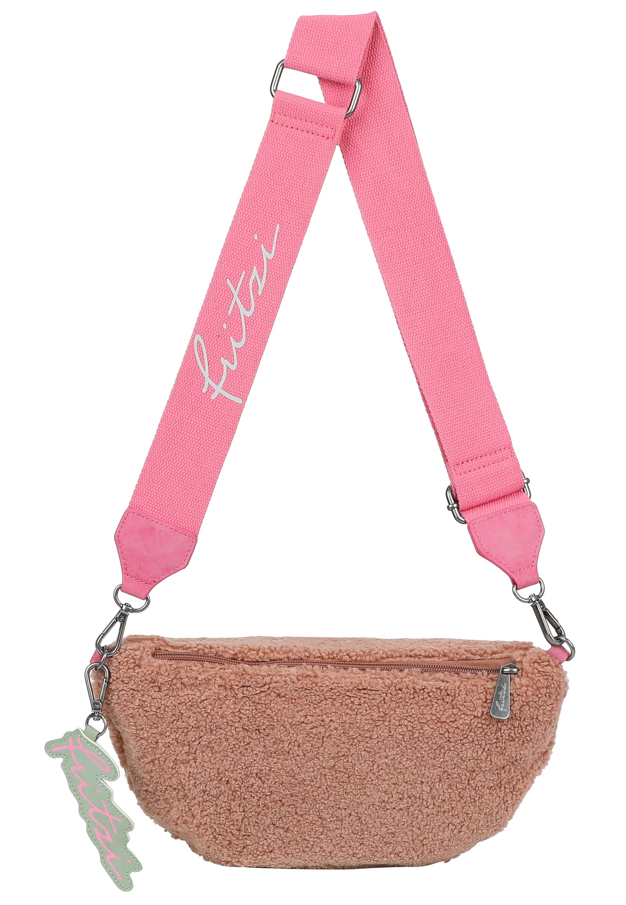 Fritzi aus Preußen Schultertasche »Fritzi Bum Limited Teddy«, mit kuschelig-weicher Oberfläche