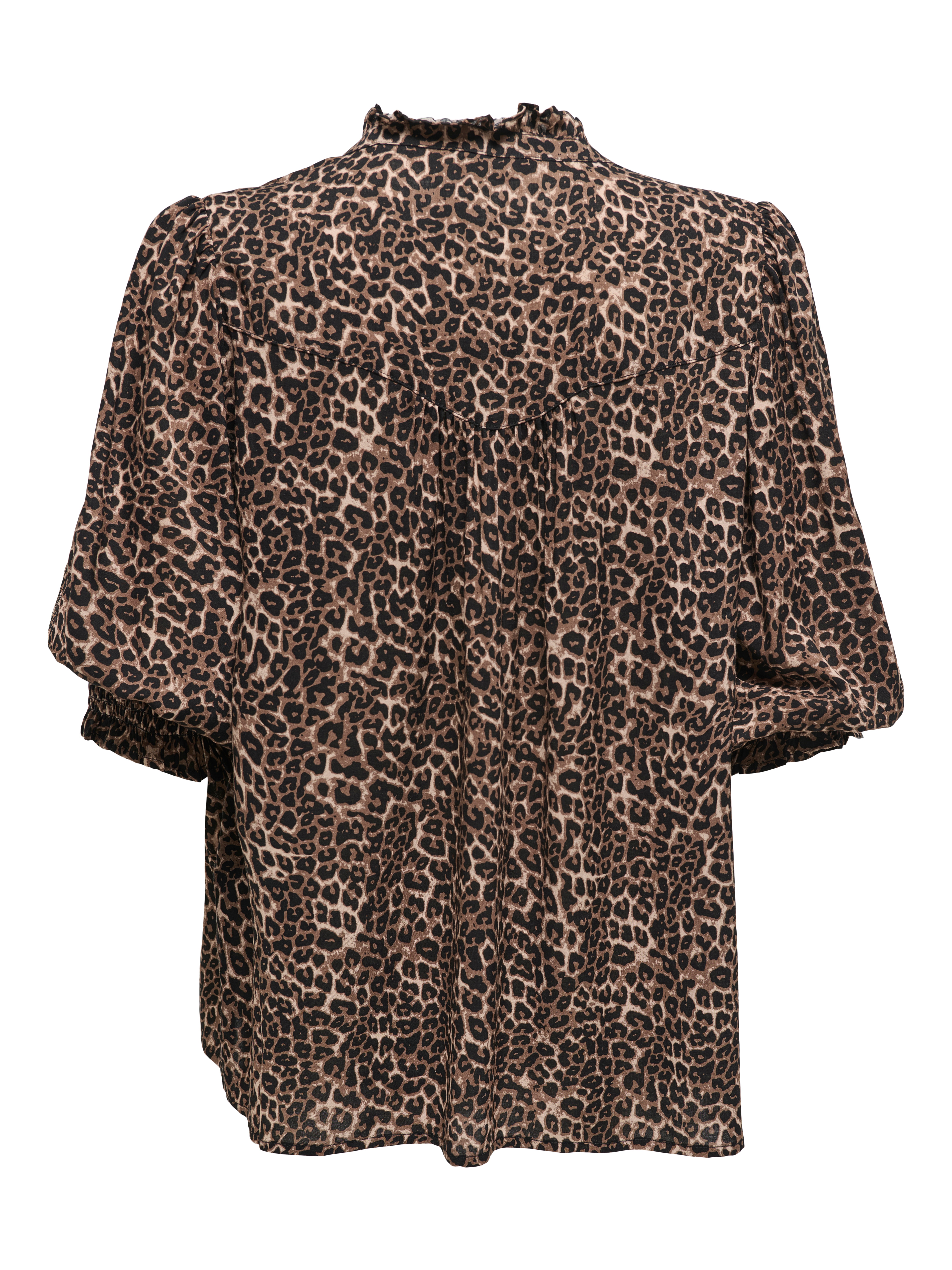 Thumbnail - ONLY Kurzarmbluse "ONLRAYA 3/4 SHIRT WVN NOOS" Viskose, regular fit