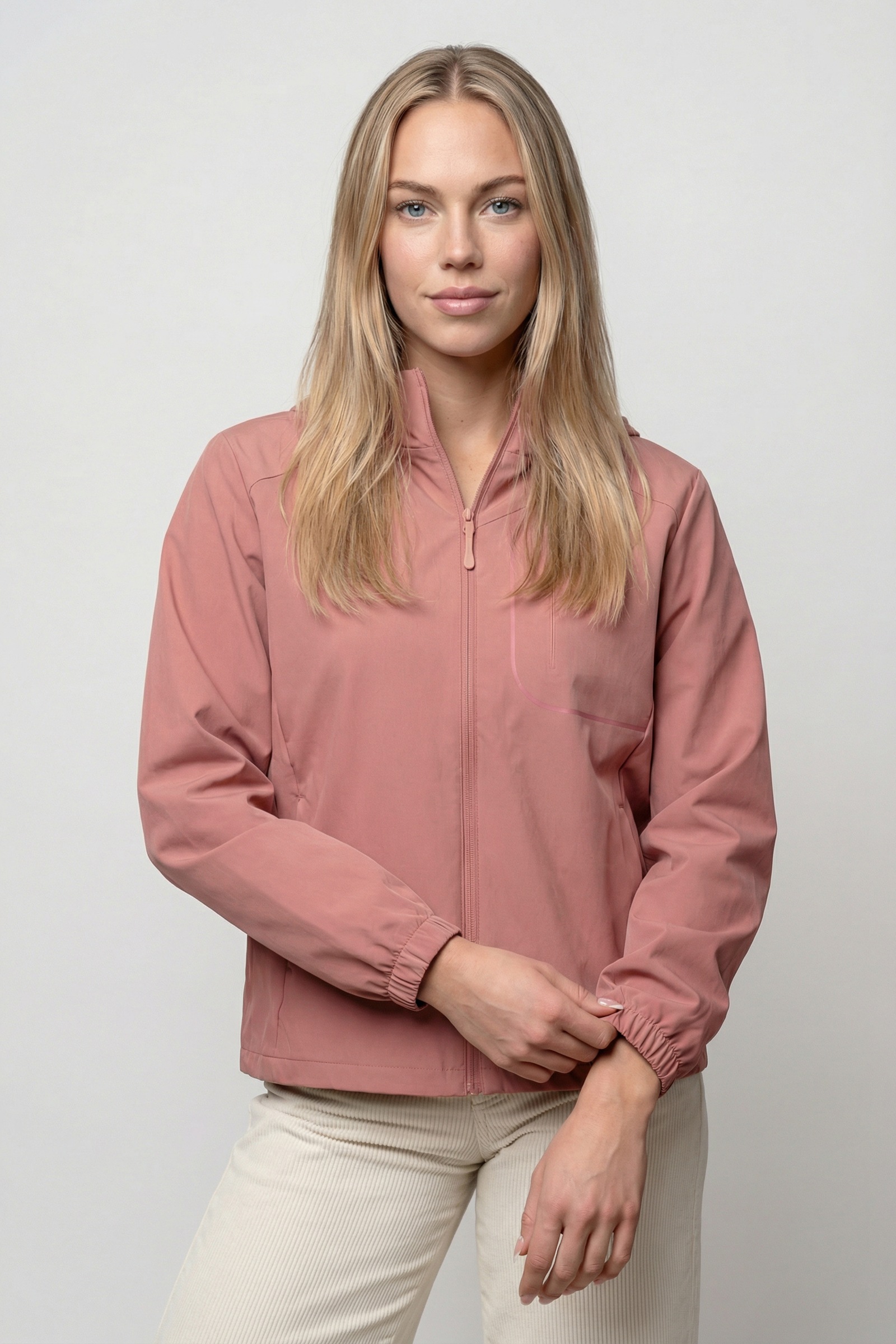 Alife & Kickin Sommerjacke »Damen ToveAK A Übergangsjacke, Jacke« leichte Übergangsjacke mit Kapuze und Stretch in taillierter Passform