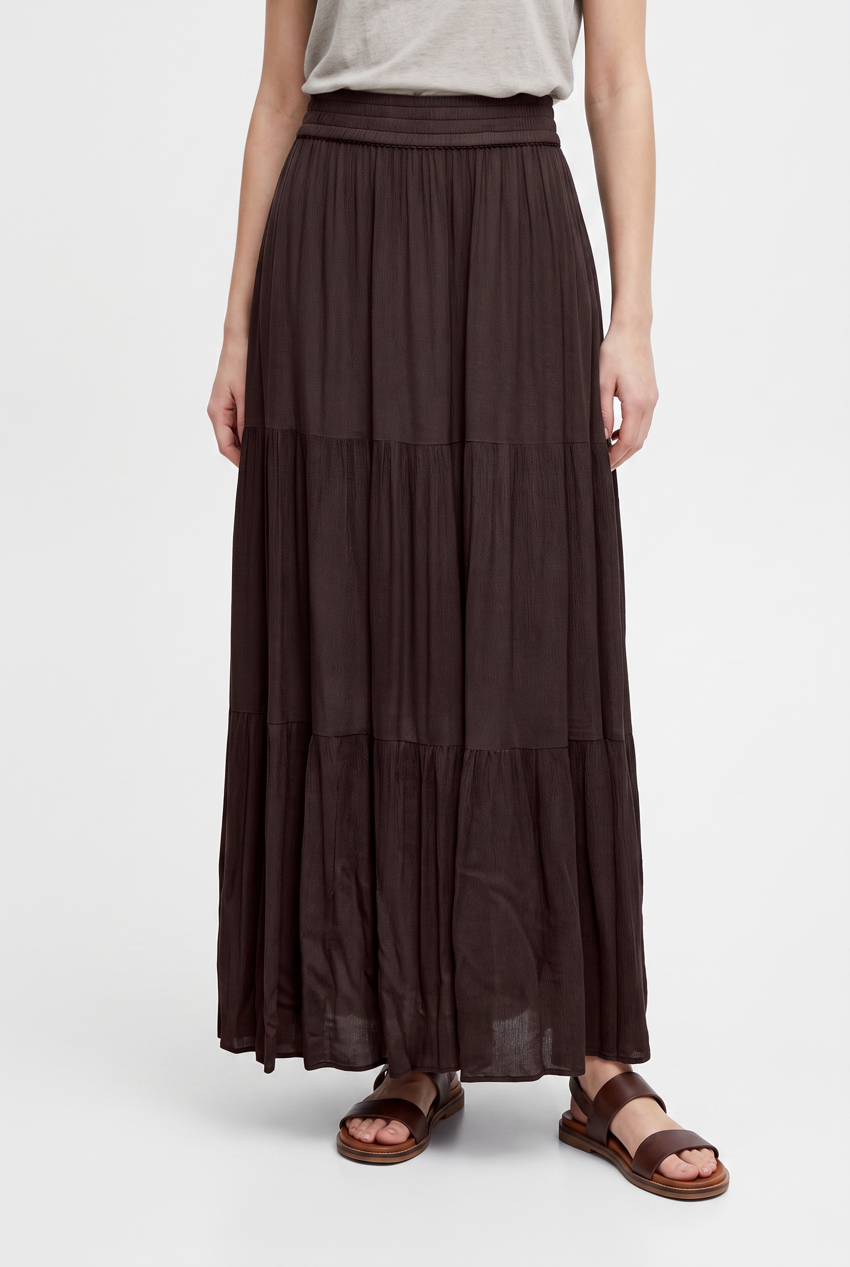 ONLY Maxirock "ONLMIKKA LIFE LONG SKIRT WVN NOOS" Viskose