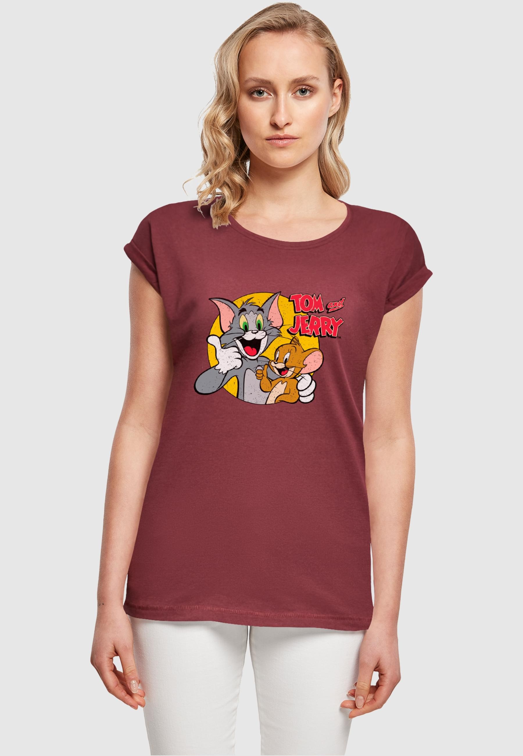 ABSOLUTE CULT T-Shirt "ABSOLUTE CULT Damen Ladies Tom and Jerry - Thumbs up günstig online kaufen