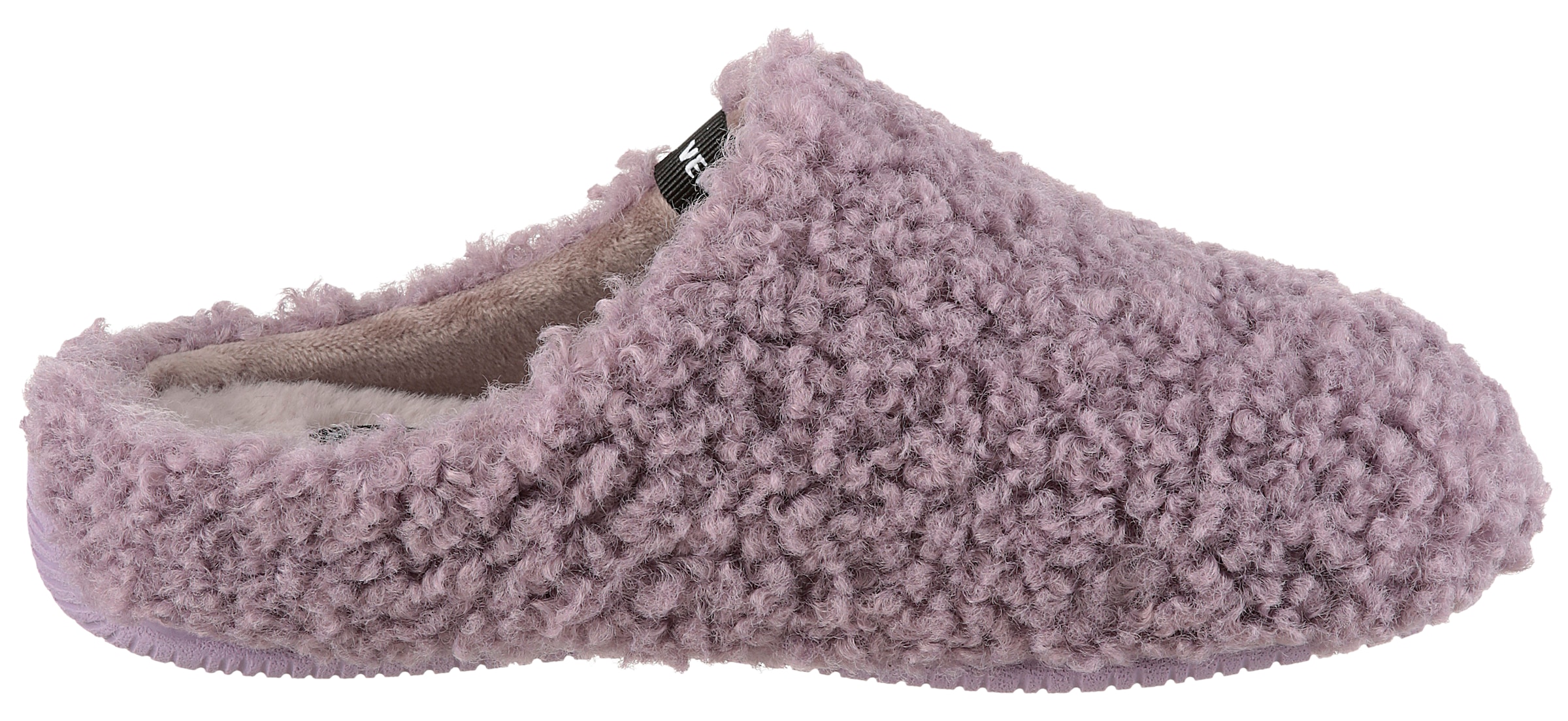 VERBENAS Pantoffel, Hausschuh, Homeslipper, Clog in kuscheliger Optik