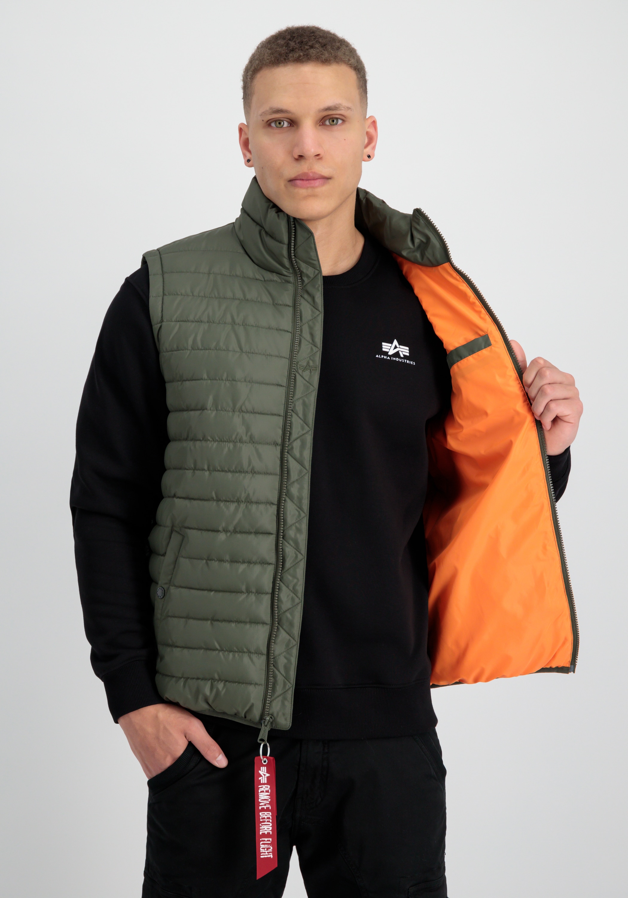 Alpha Industries Blouson »Alpha Industries Men - Vests Puffer Vest Ultra LW«