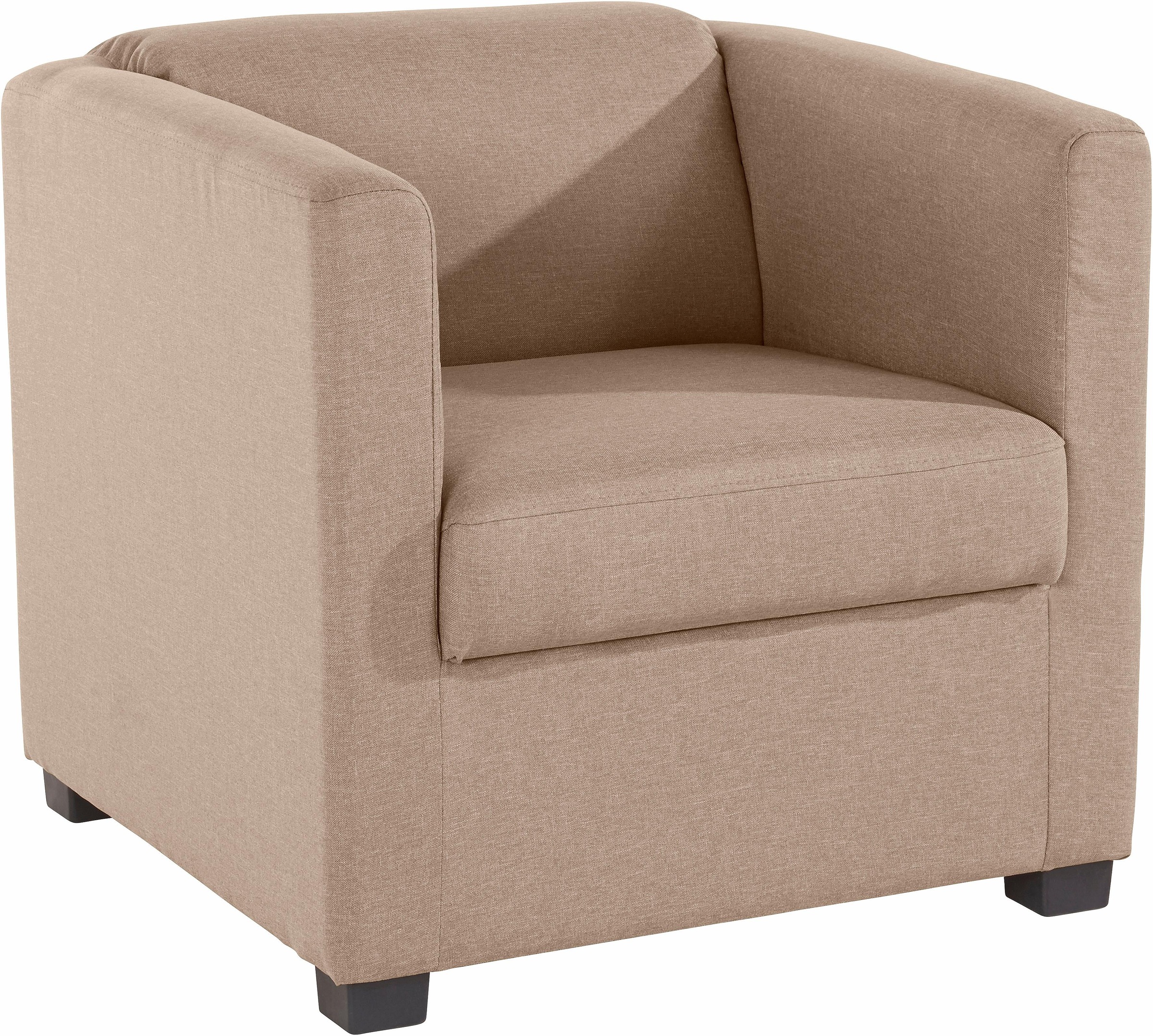 Home affaire Sessel "Bob Cocktailsessel, Clubsessel, Loungesessel" in versc günstig online kaufen