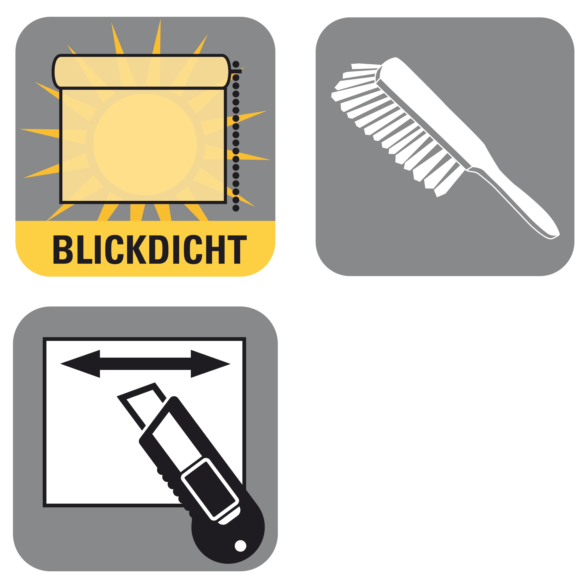 COUCH♥ Seitenzugrollo »Rollo Völlig von der Rolle«, blickdicht, Sichtschutz-Sichtschutz, mit Bohren/ohne Bohren, freihängend, Kollektion Couch