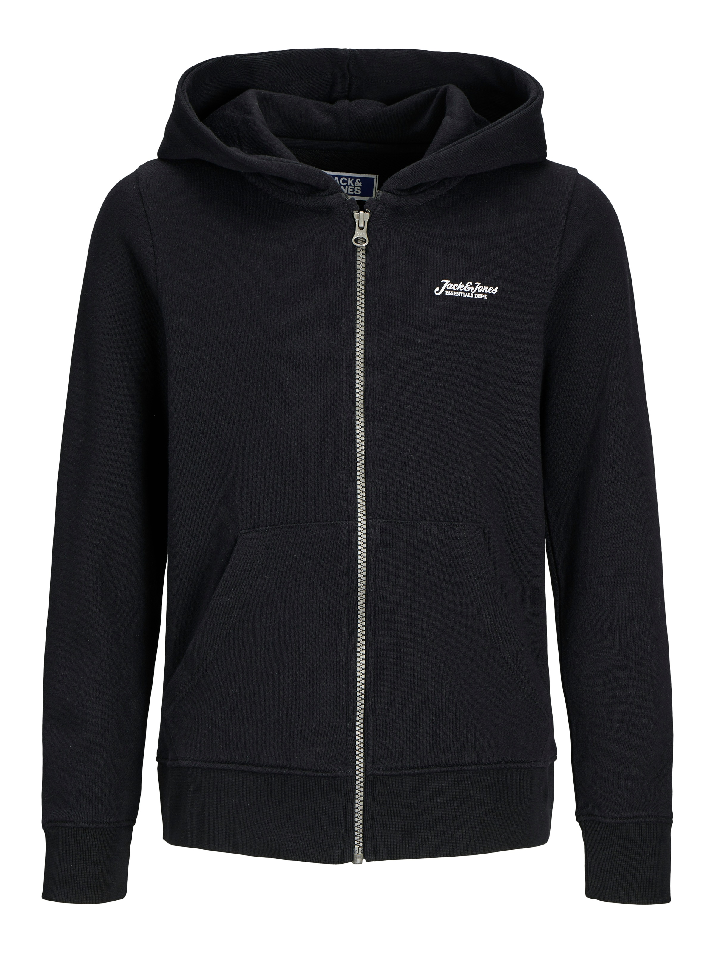 Jack & Jones Junior Kapuzensweatjacke »JJBEAU SWEAT ZIP HOOD JNR«, mit kleinem Brust-Logo-Motiv