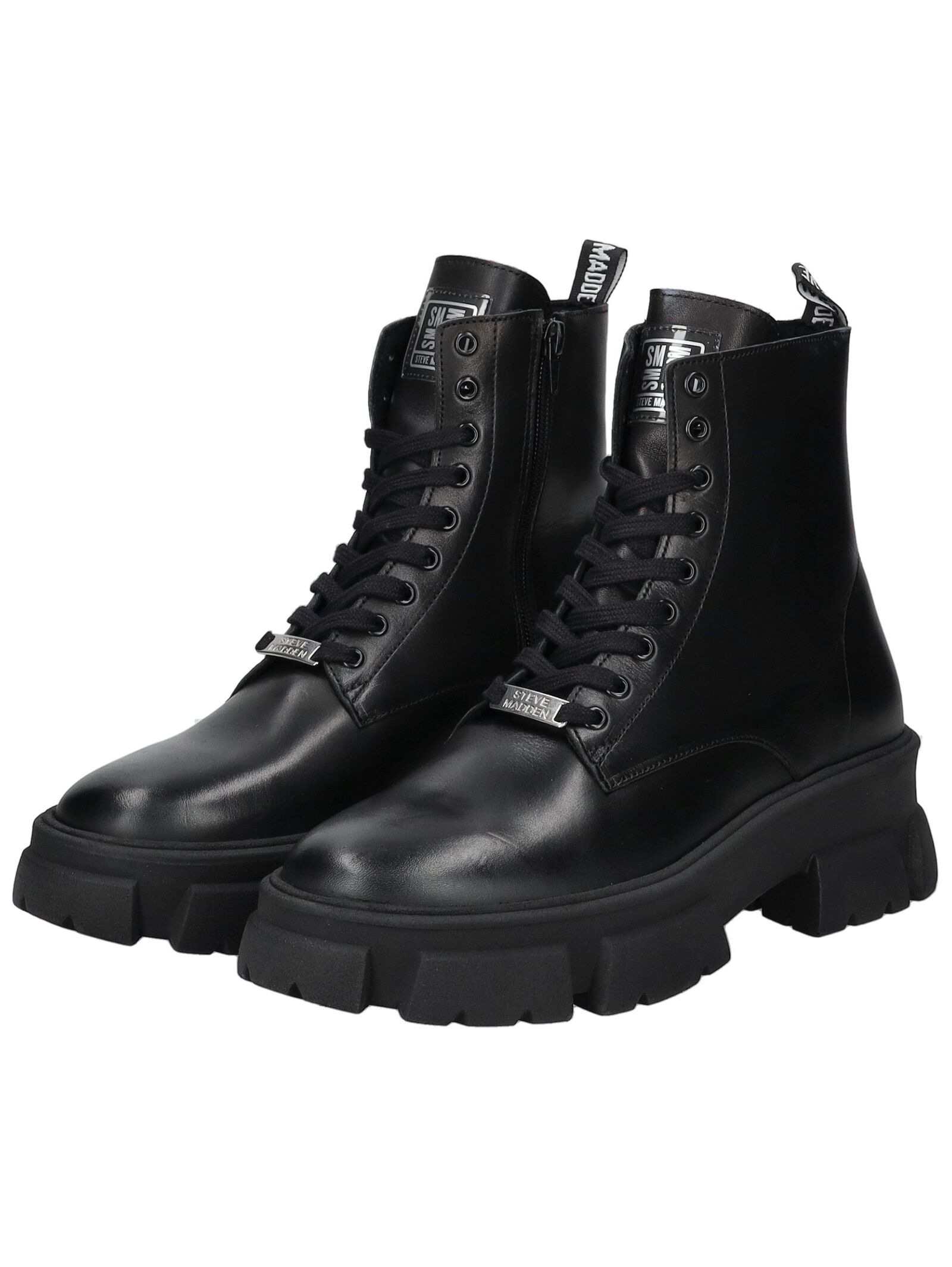 STEVE MADDEN Schnürstiefelette »STEVE MADDEN Stiefelette Leder«
