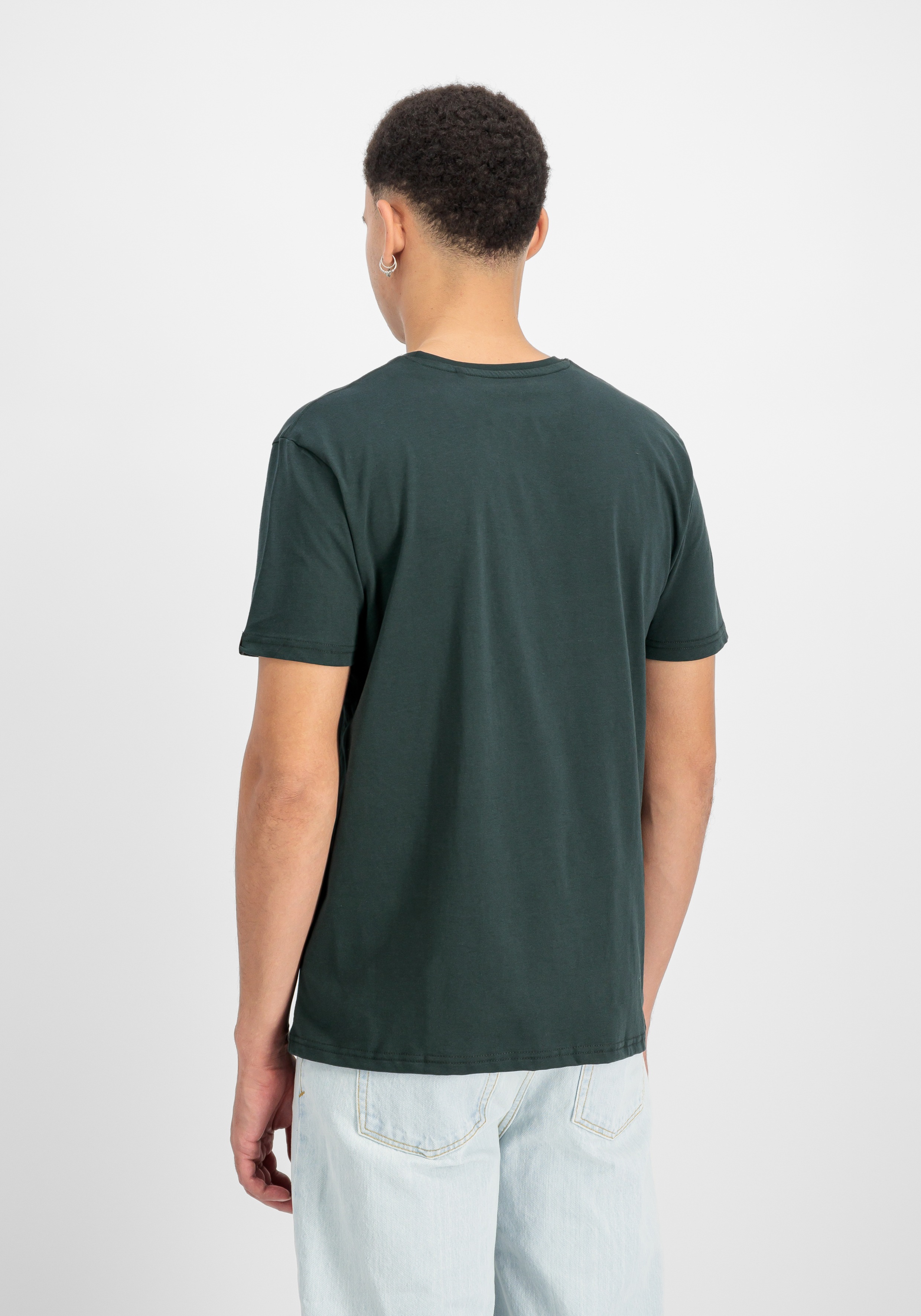 Thumbnail - Alpha Industries T-Shirt "Basic T-Shirt" Baumwolle, regular fit
