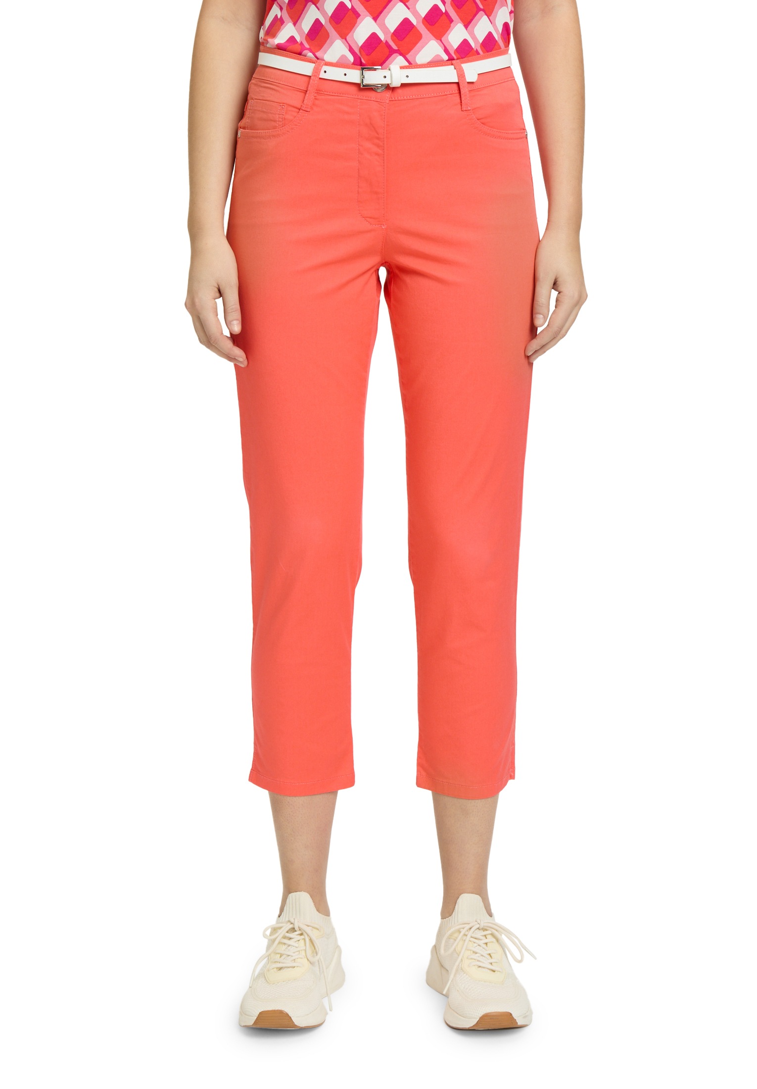 Betty Barclay Stoffhose "Damen Sommerhose mit Gürtel" Mit Gürtel günstig online kaufen