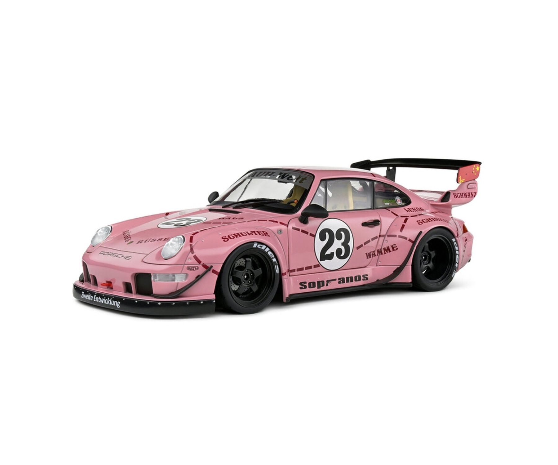 SOLIDO Kinder Modellauto "RWB Bodykit Pink Pig 2020", pink, Metall, Modellfahrzeuge