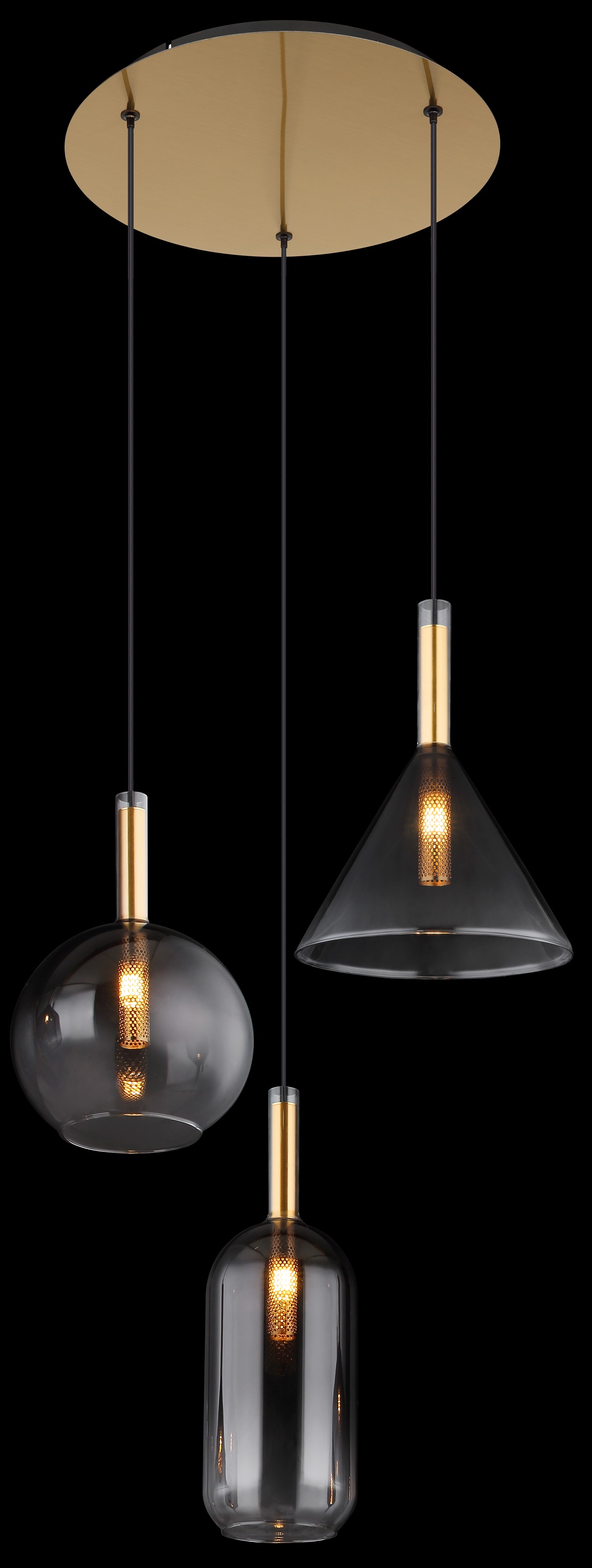 GLOBO LIGHTING Hängeleuchte »ELISABETH« G9 1 Stk. Hängelampe Esszimmer-Leuchte Esstischleuchte Wohnzimmer