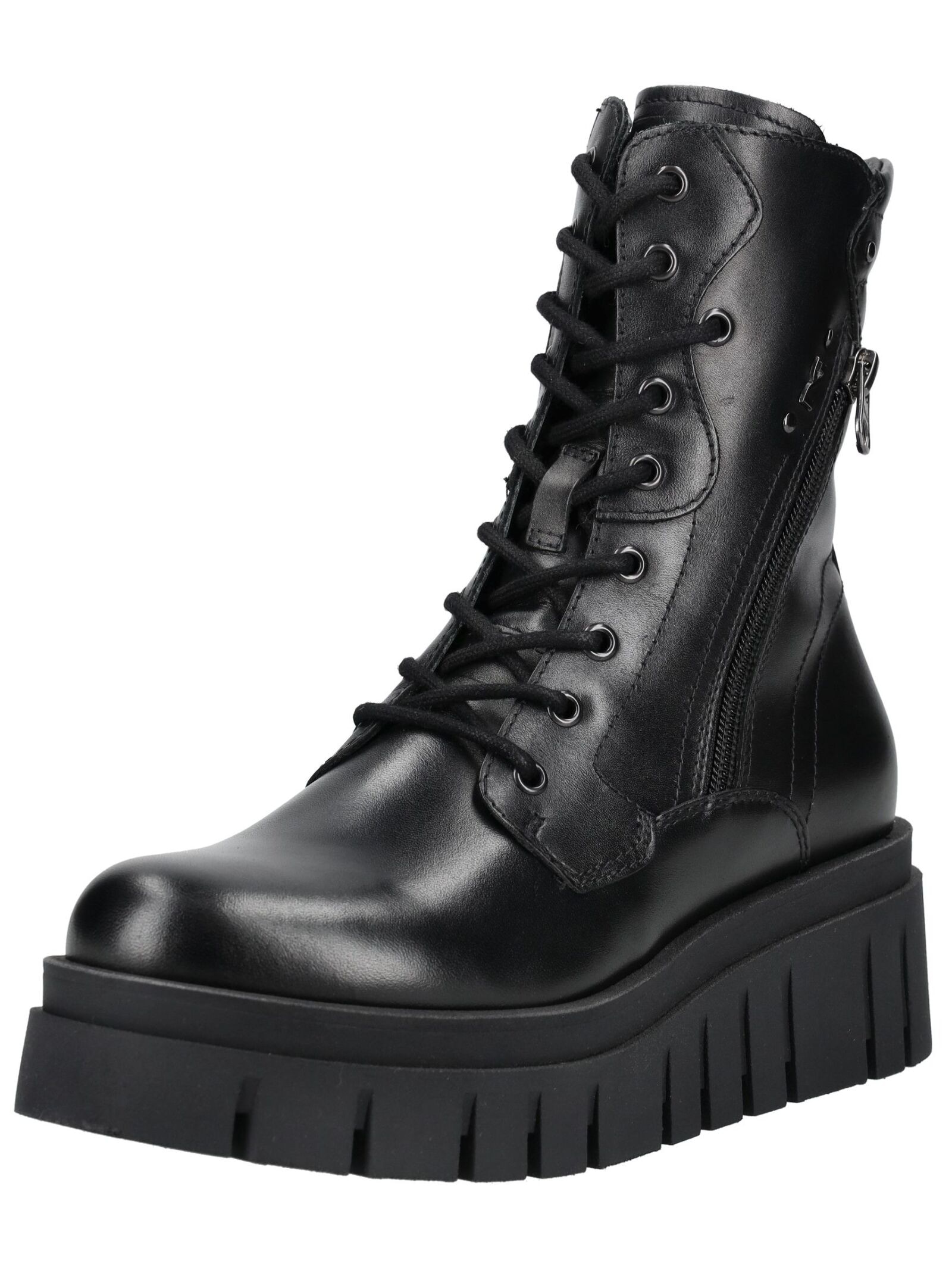 Nero Giardini Schnürstiefelette "Nero Giardini Stiefelette Leder" günstig online kaufen