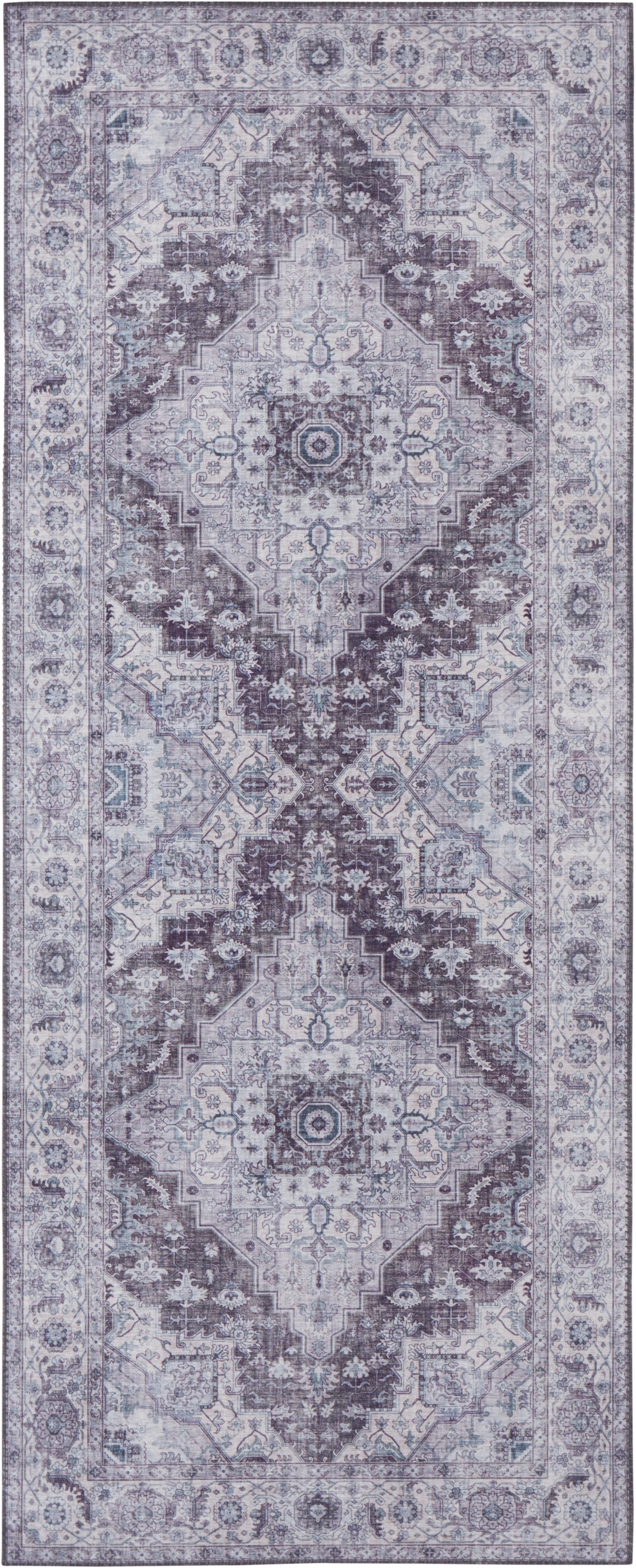 NORTHRUGS Teppich »Sylla«, rechteckig, 5 mm Höhe, Orientalisch, Läufer, Vintage, Wohnzimmer, Schlafzimmer, Esszimmer