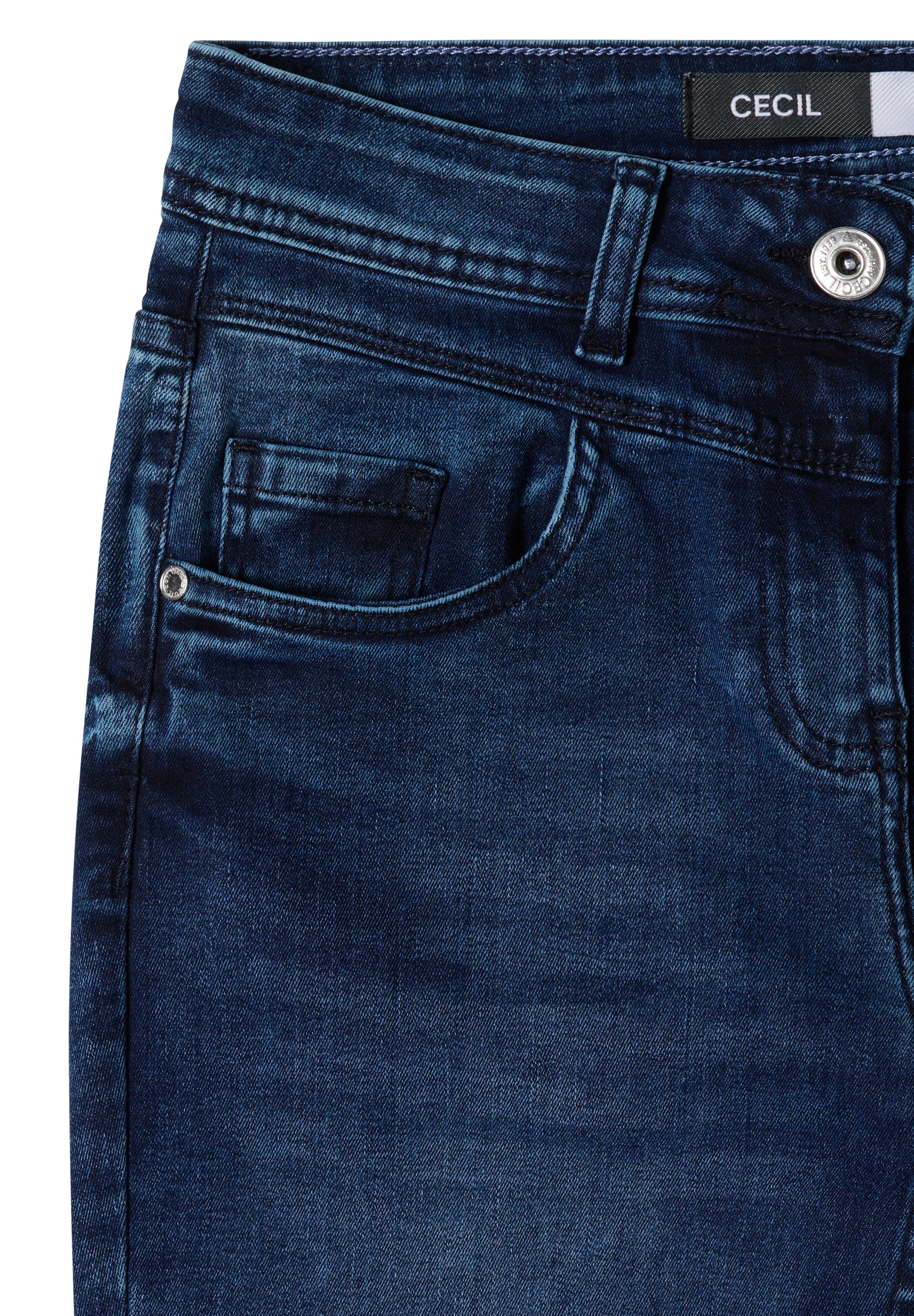 Cecil Slim-fit-Jeans 5-Pocket-Style