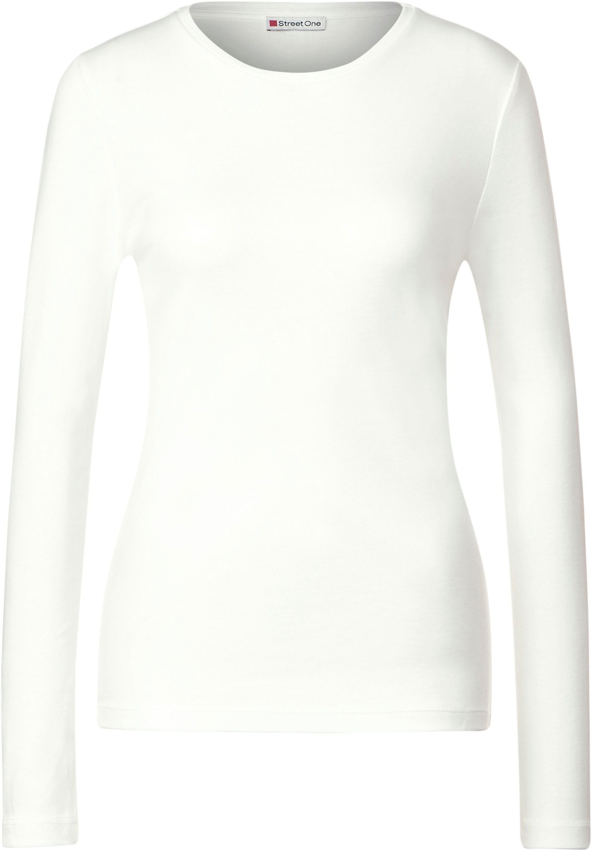 in BAUR ONE Unifarbe Langarmshirt, online STREET | bestellen