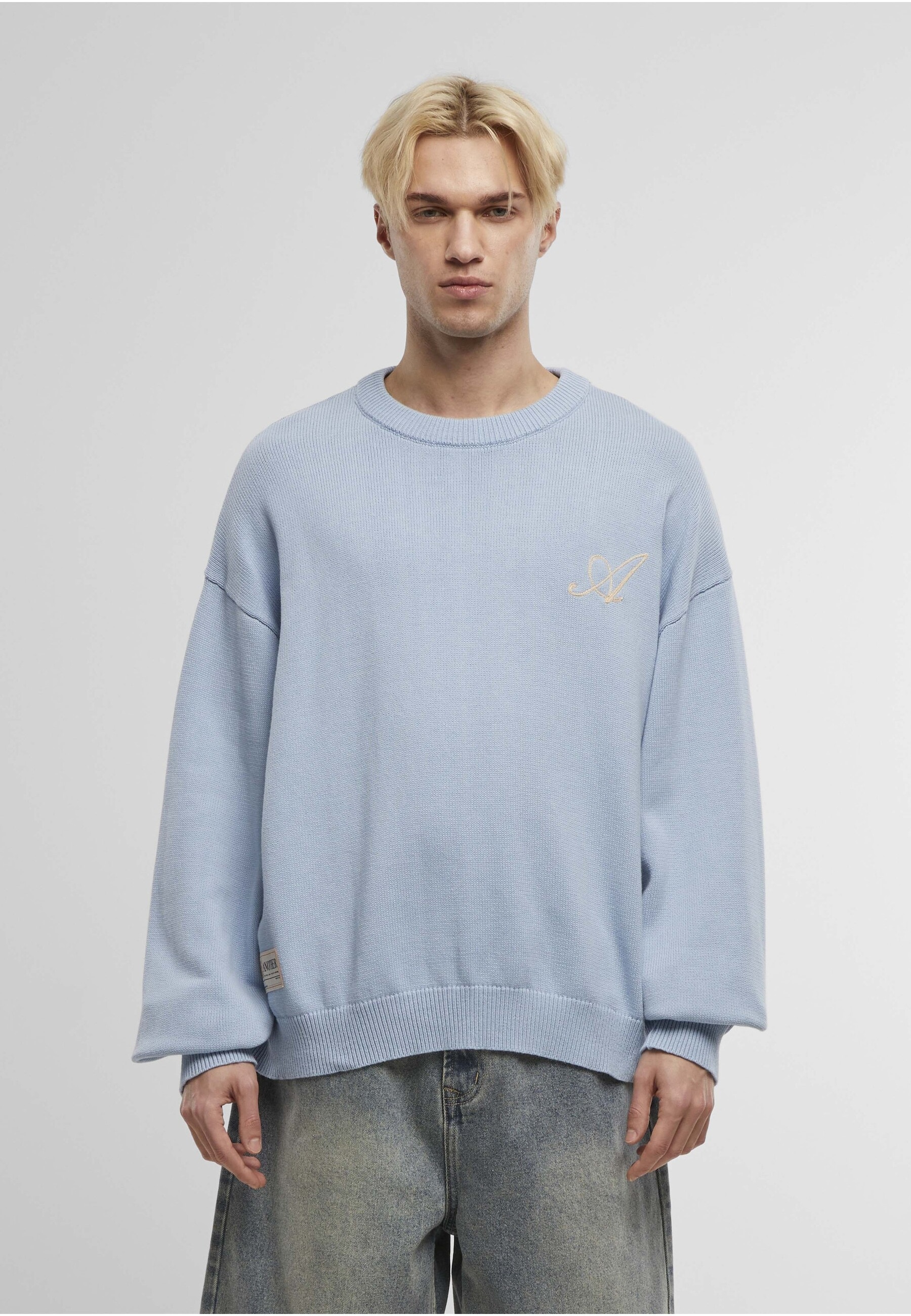 Another Cotton Lab Sweater »Another Cotton Lab Logo Mesh Knit Sweater«, 1
