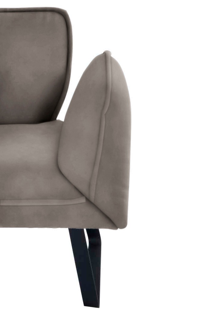 Eckbank K+W KOMFORT & WOHNEN "Drive", grau (stahl 85), H:91cm T:68cm, Sitzbänke, Eckbank, mit Seitenteilverstellung am langem Schenkel zur Sitzplatzerweiterung 2