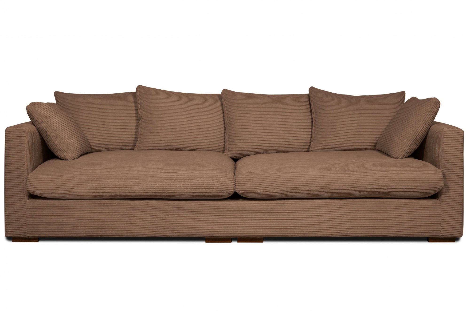 Home affaire Big-Sofa "Coray", extra weich und kuschelig, Füllung mit Feder günstig online kaufen