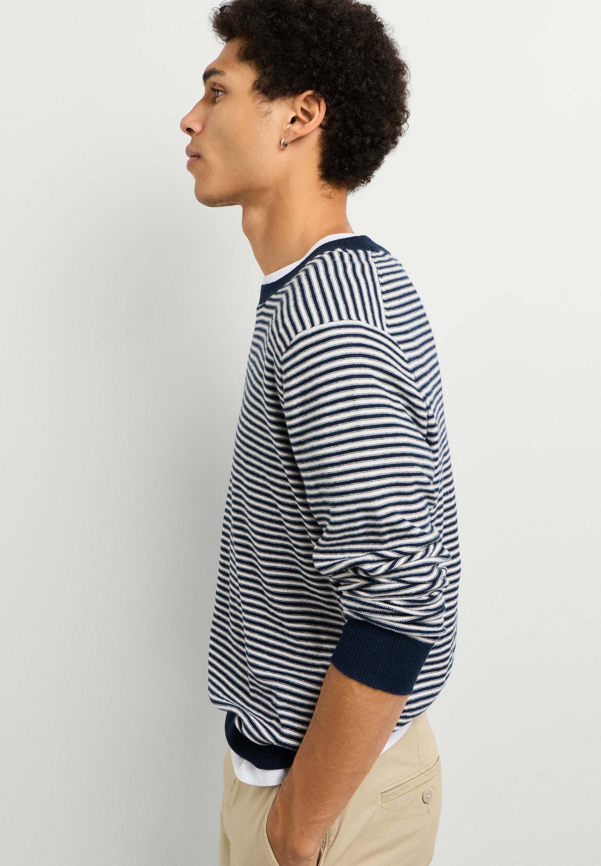 Pepe Jeans V-Ausschnitt-Pullover "jumper ANDRE STRIPES"