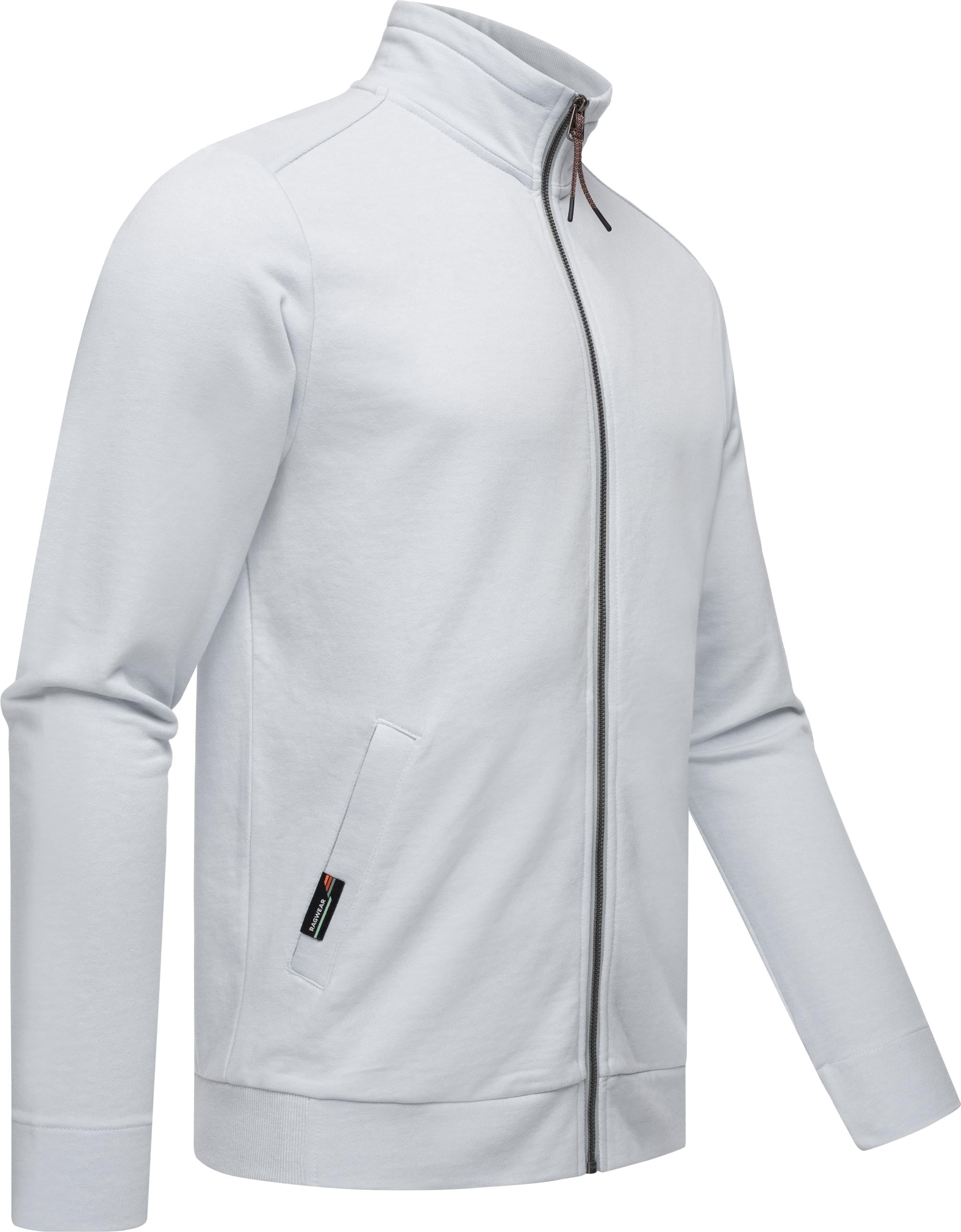 Ragwear Kapuzensweatjacke »Miet«, coole Herren Basic Sweatjacke
