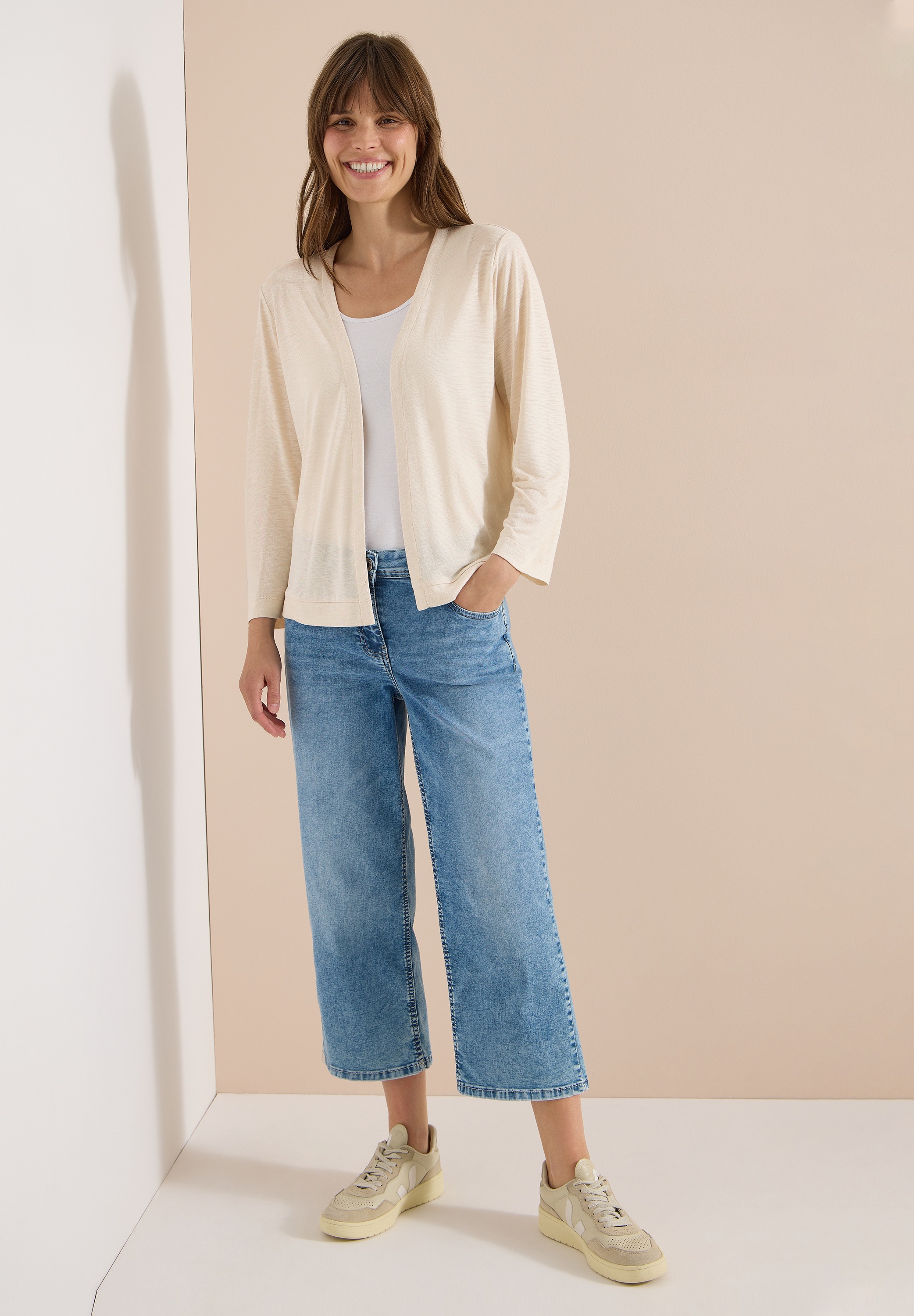 Cecil Cardigan mit 3/4 Ärmeln