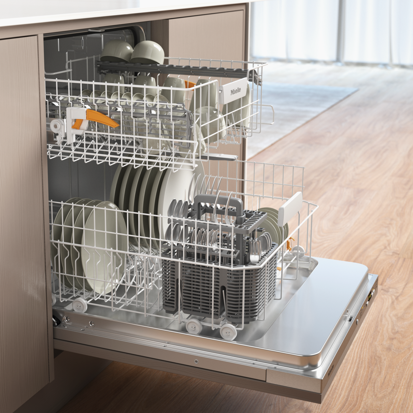 Miele vollintegrierbarer Geschirrspüler »G 5651 Vi Active«, 13 Maßgedecke