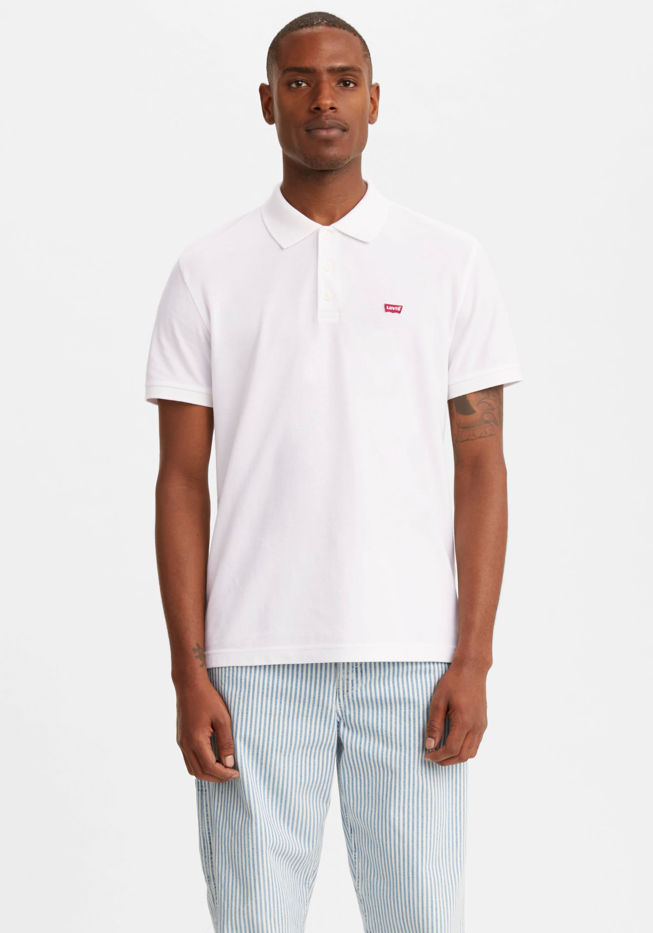 Levis Poloshirt "LE NEW LEVIS HM POLO", mit kleinem Batwing-Logo günstig online kaufen