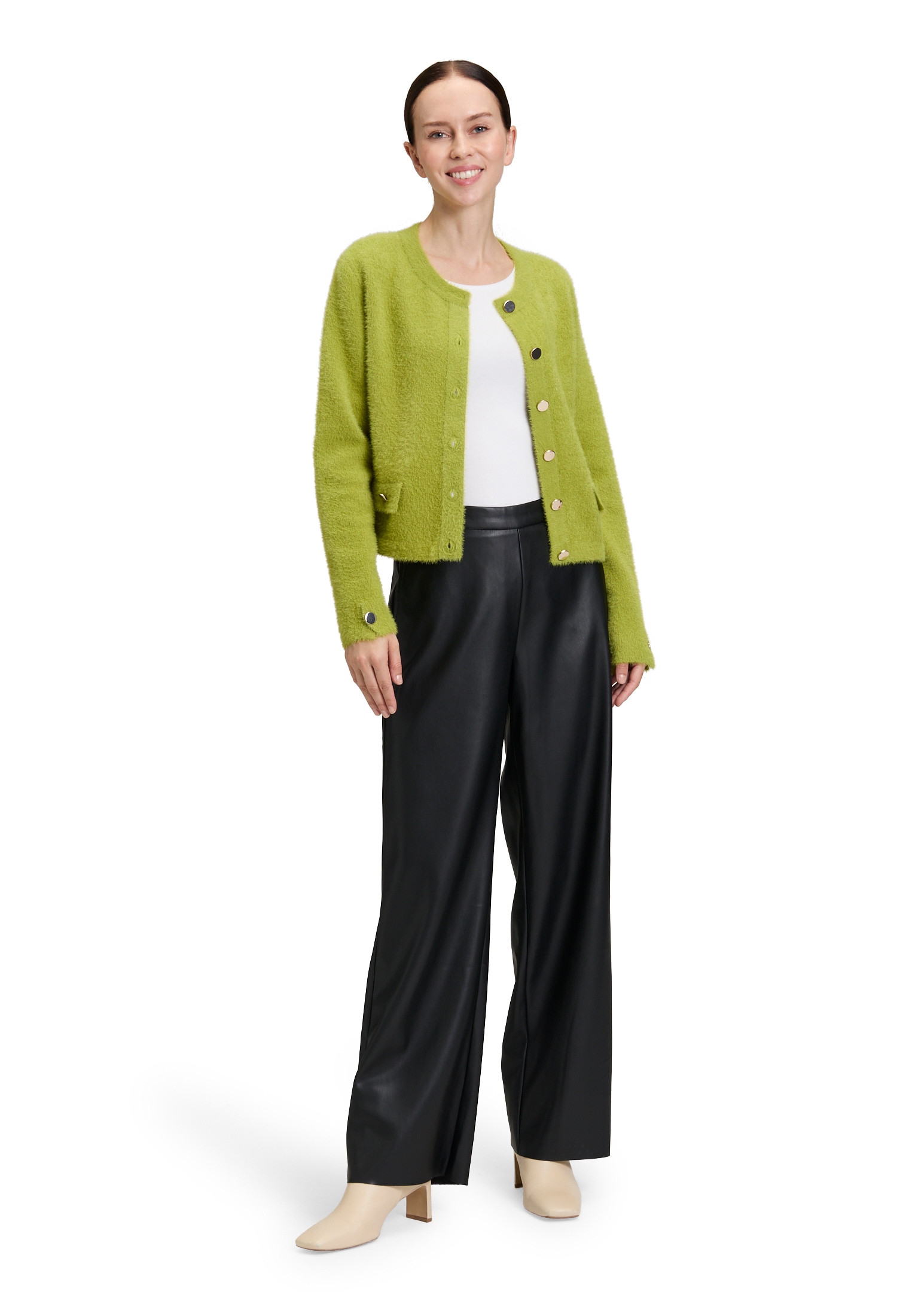 Betty Barclay Strickjacke »Betty Barclay Damen Casual-Strickjacke mit Knopfleiste«
