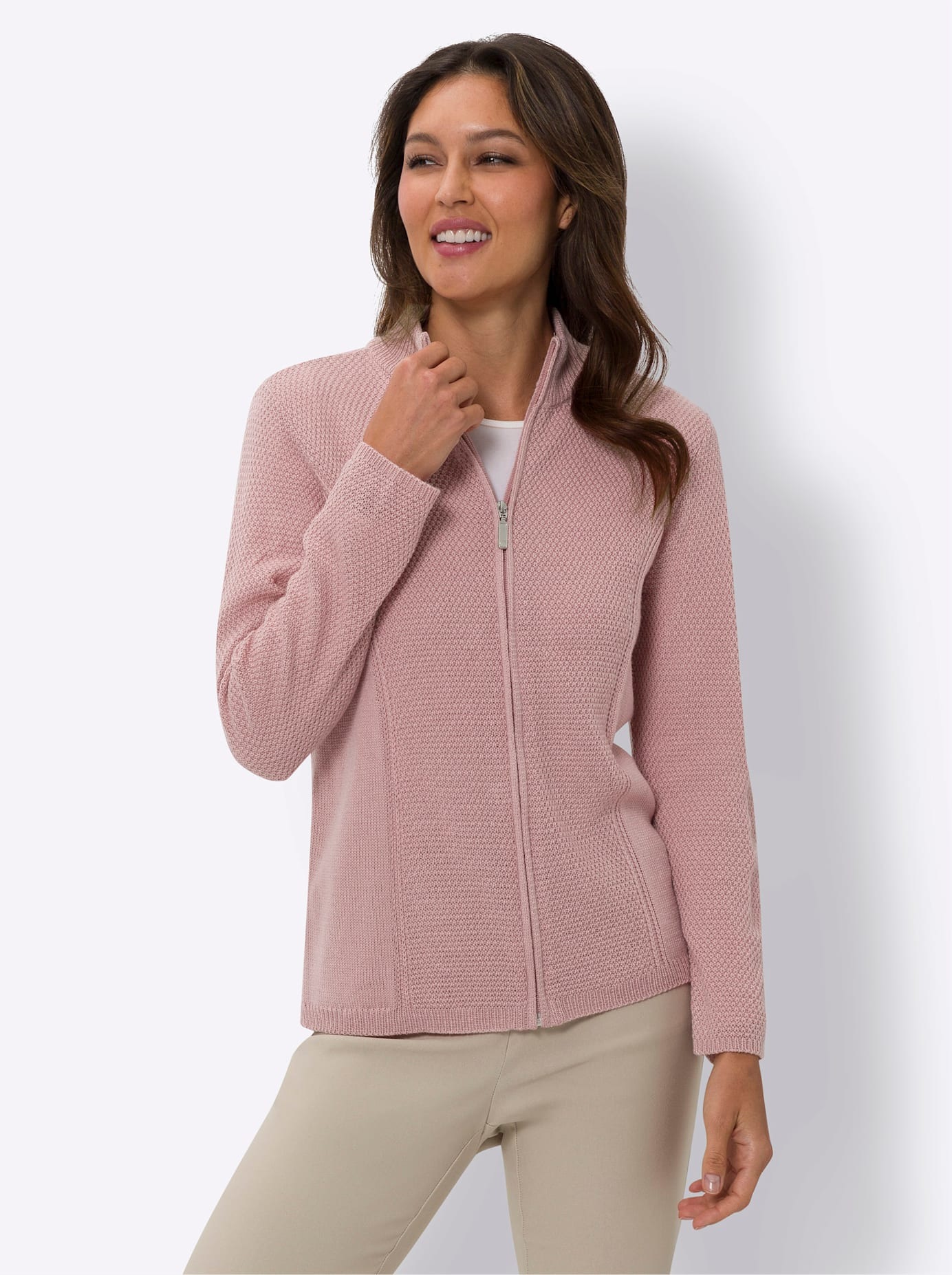 Classic Basics Strickjacke