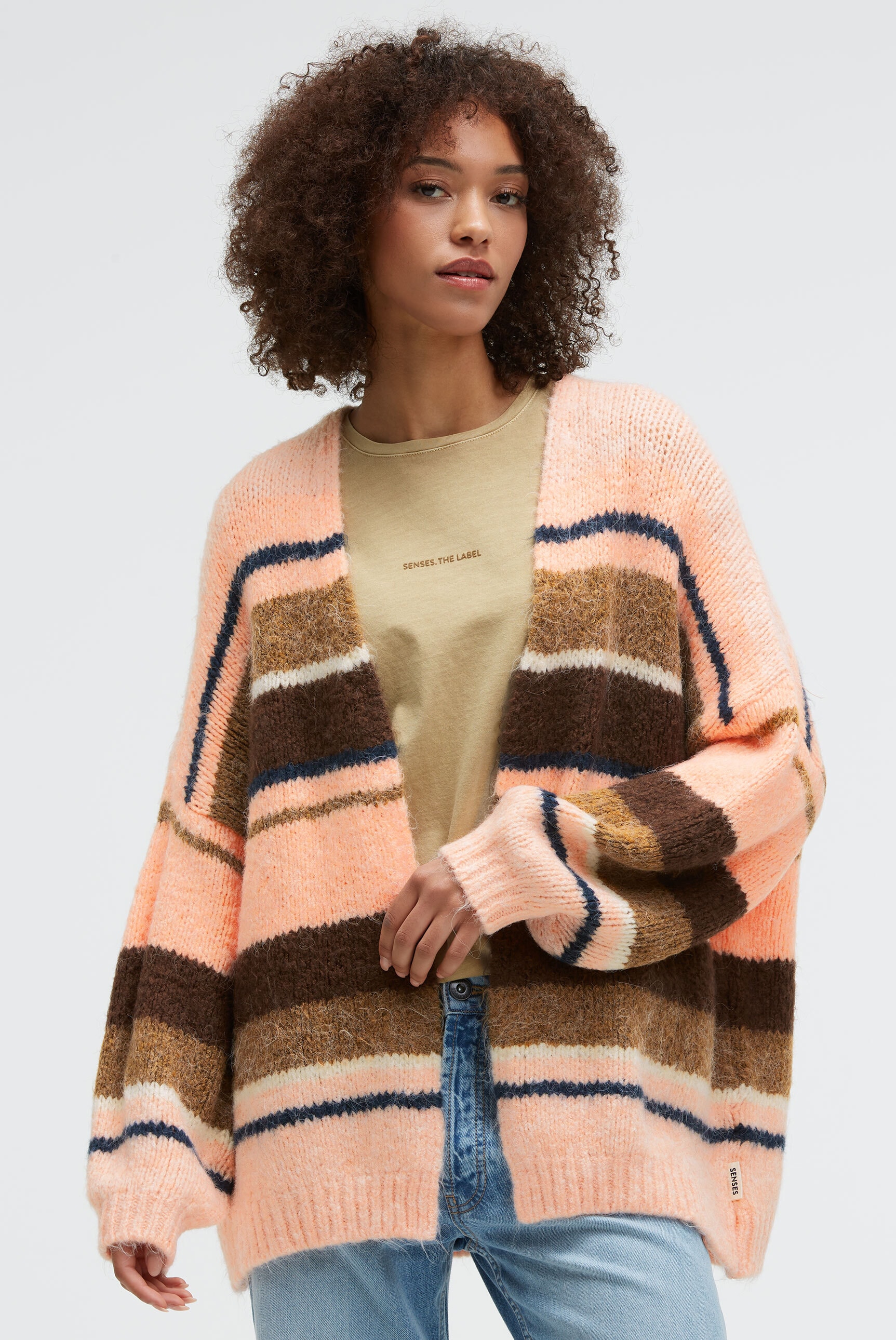 SENSES.THE LABEL Strickjacke in weicher Haptik