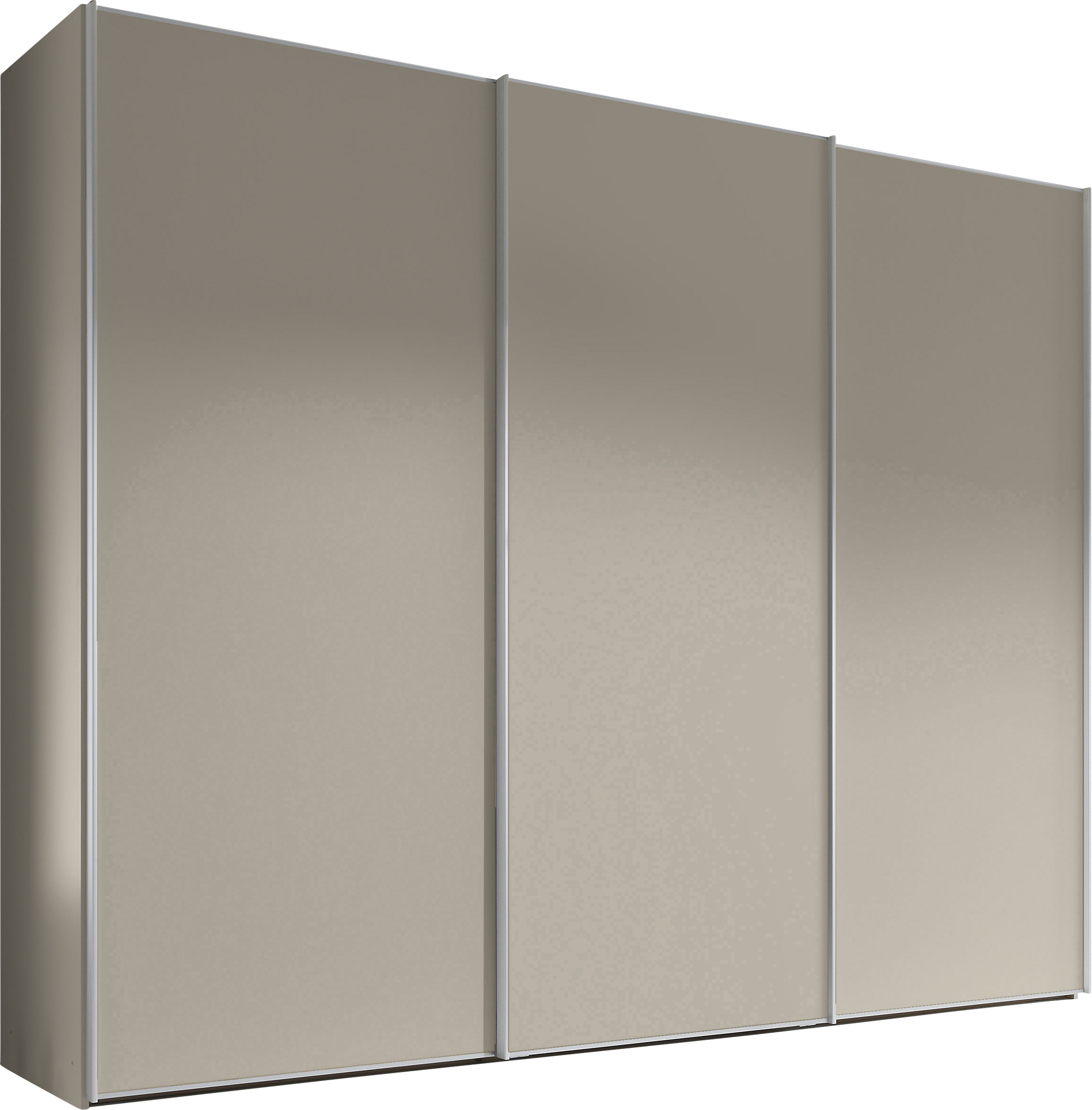 Schwebetürenschrank STAUD, B:280cm H:240cm T:68cm, beige, Holzwerkstoff, Schränke, "Sinfonie Plus, edles Design in hochwertiger Qualität, Made in