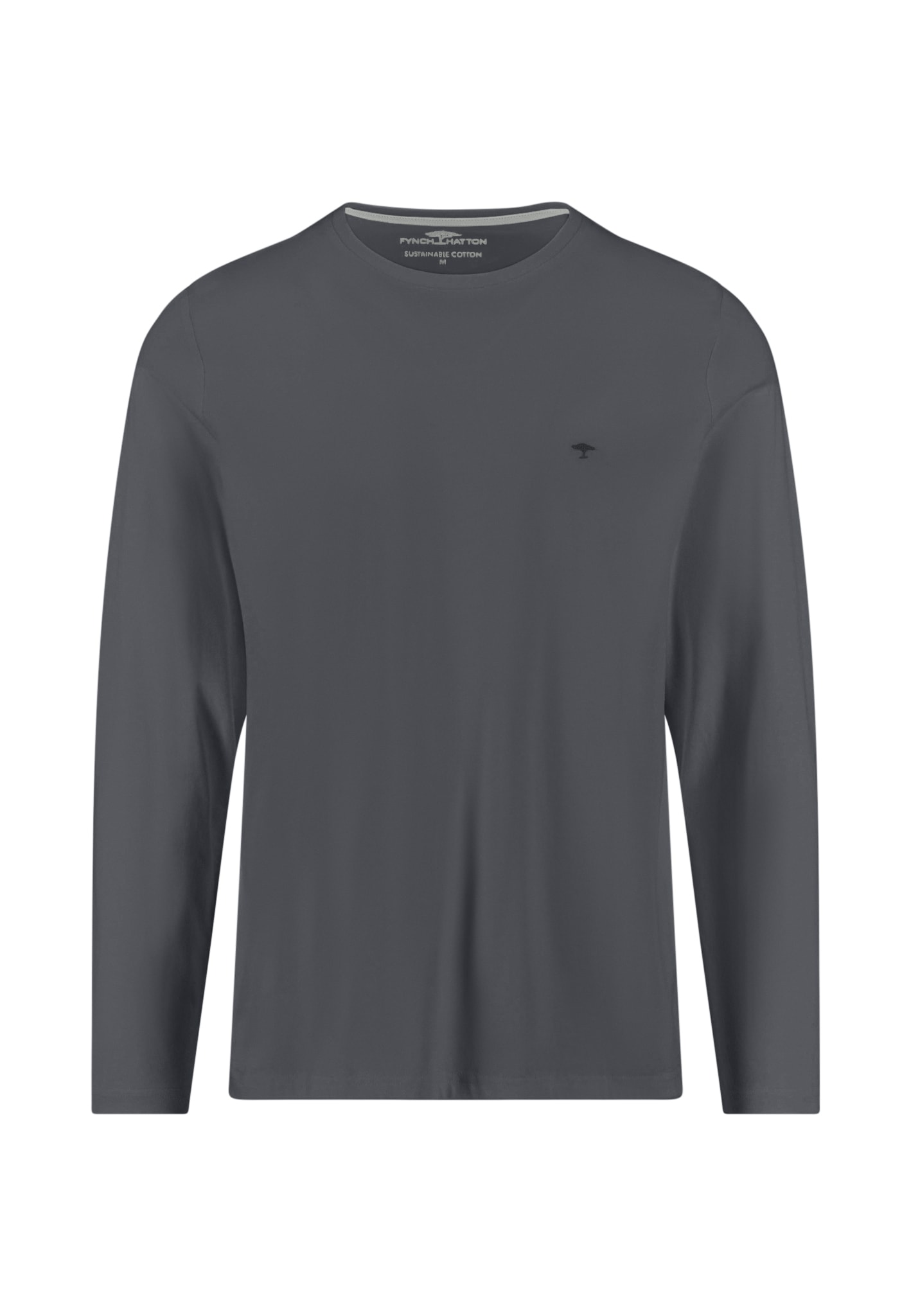 FYNCH-HATTON Langarmshirt, mit Logo Stickerei günstig online kaufen