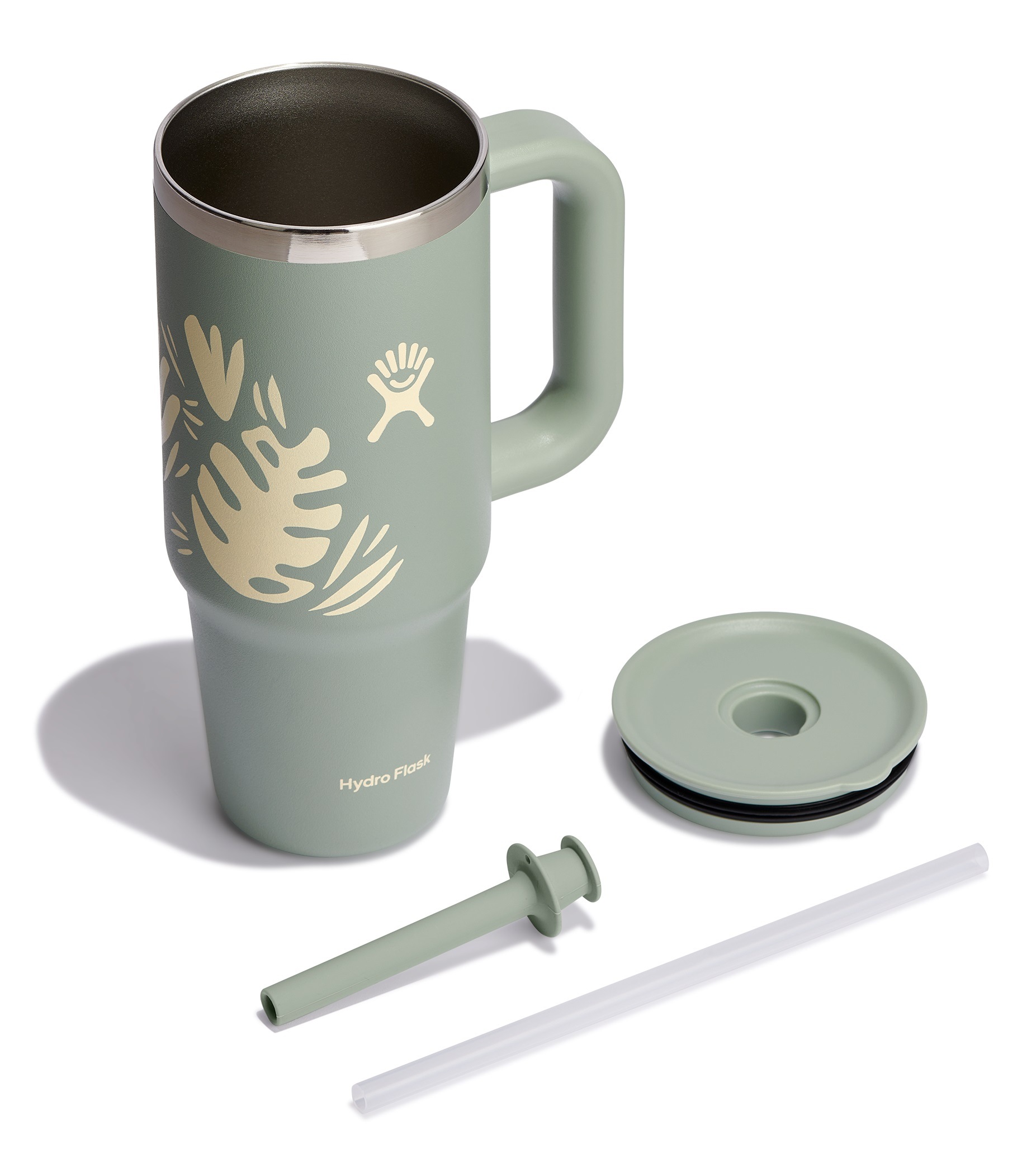 Hydro Flask Thermobecher »All Around Travel Tumbler in den Größen 24 oz/ 32 oz / 40 oz«, (1 tlg.), Thermo Cup mit Strohhalm