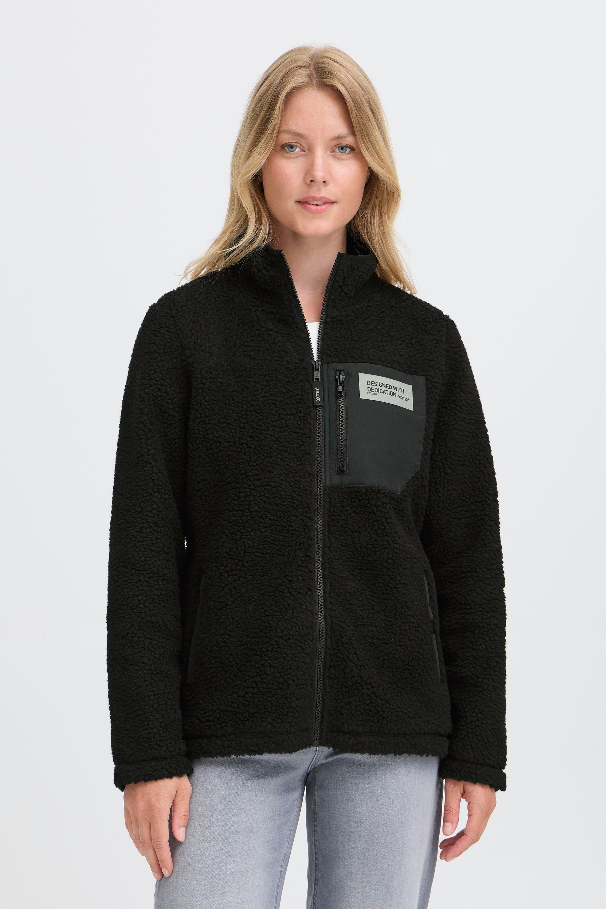 OXMO Plüschjacke »Plüschjacke OXABBY«