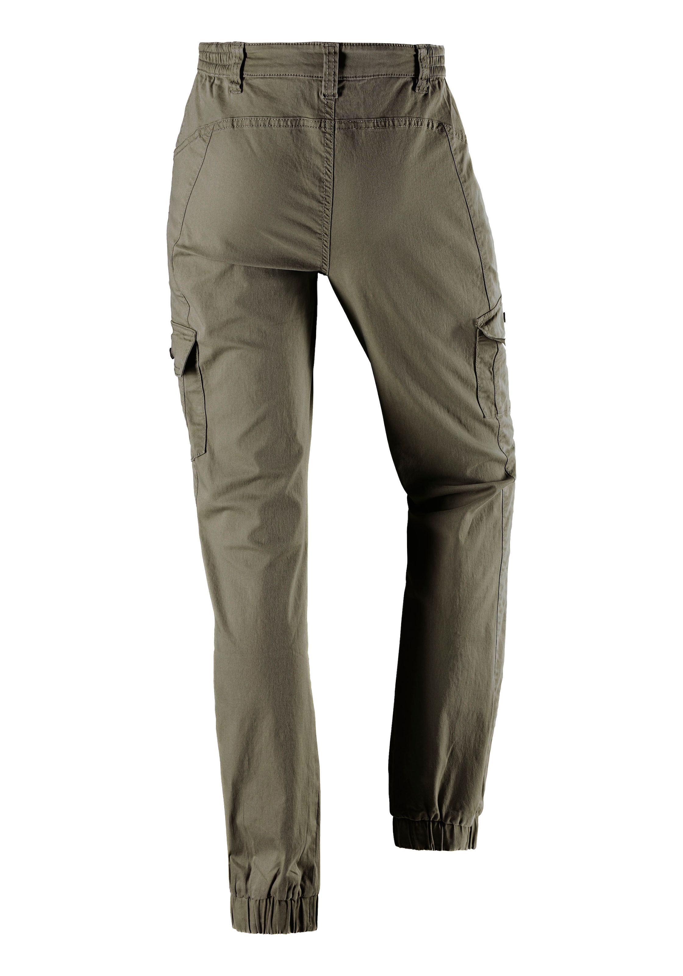 Vivance active Trekkinghose »Cargo Jeans Optik«, Baumwollmix mit Cargo Taschen