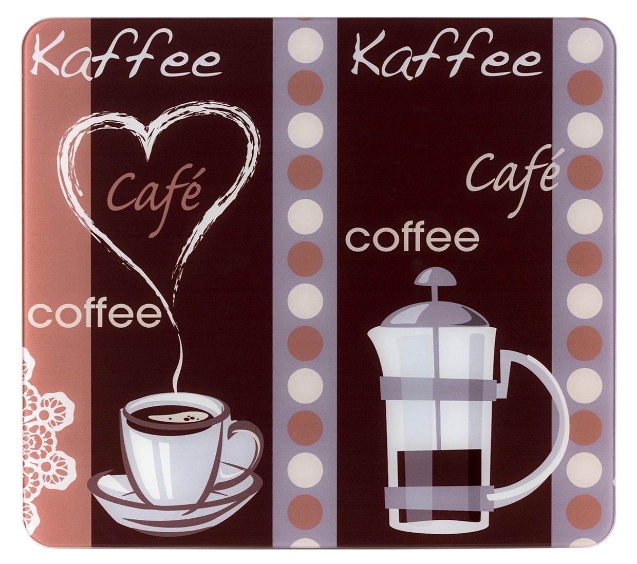 WENKO Schneide- ir Abdeckplatte »Kaffeeduft«...