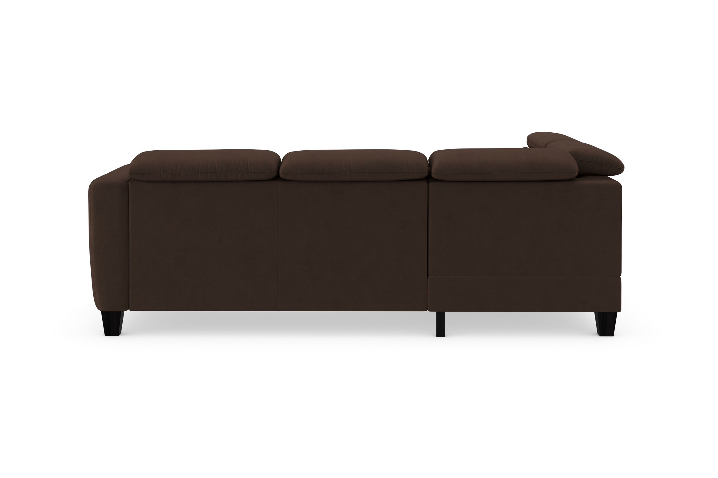 sit&more Ecksofa »Belluci L-Form«, inklusive Federkern, wahlweise mit Bettfunktion und Bettkasten