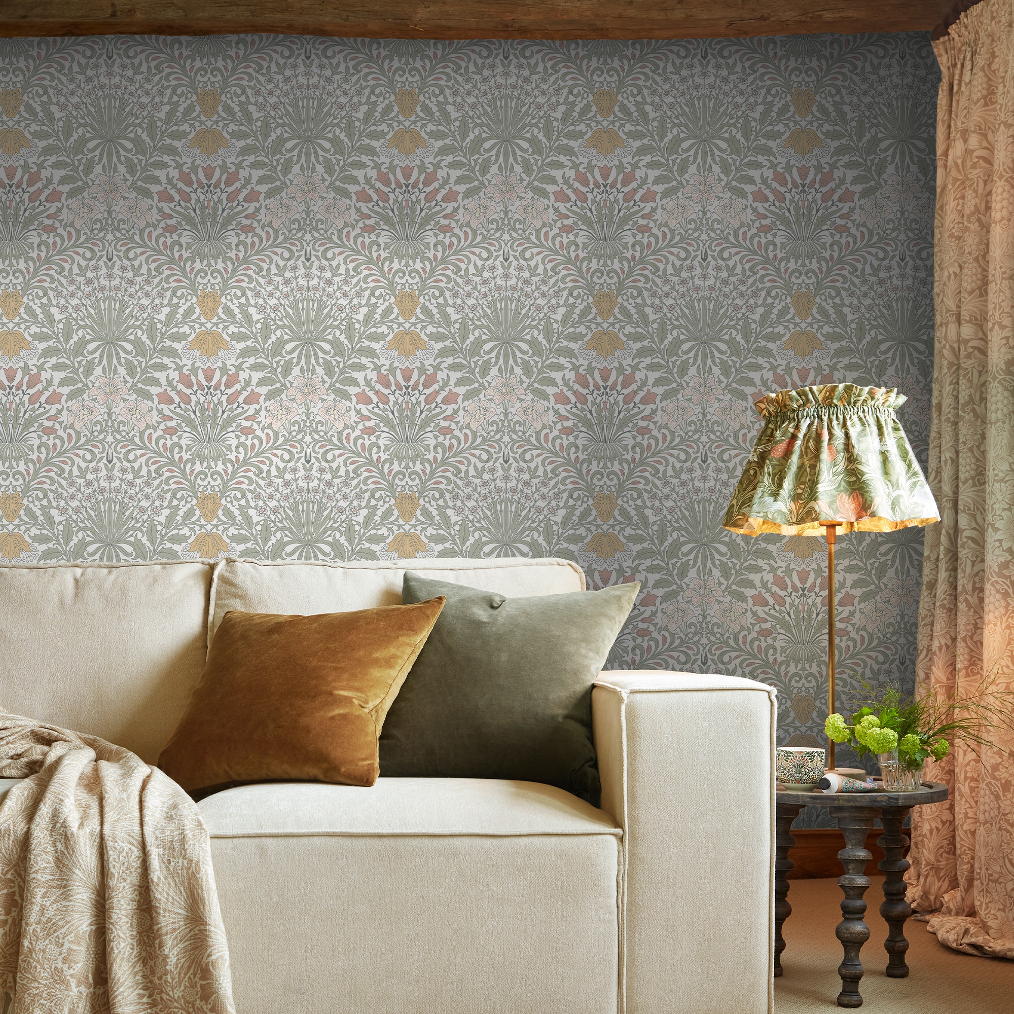 WILLIAM MORRIS AT HOME Vliestapete "Garden" Motiv glatt Design Tapeten