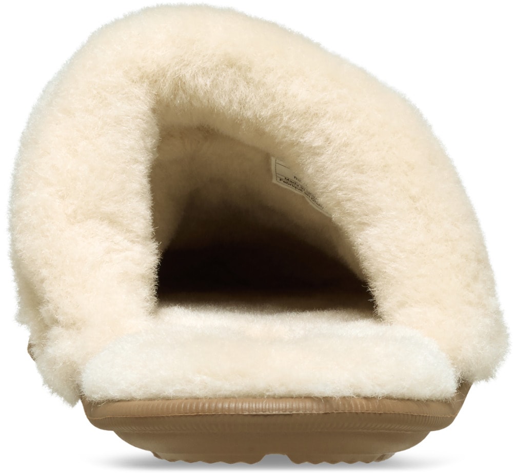 Crocs Pantoffel »Classic Fuzz Scuff«, Hausschuh, Clog mit Warmfutter