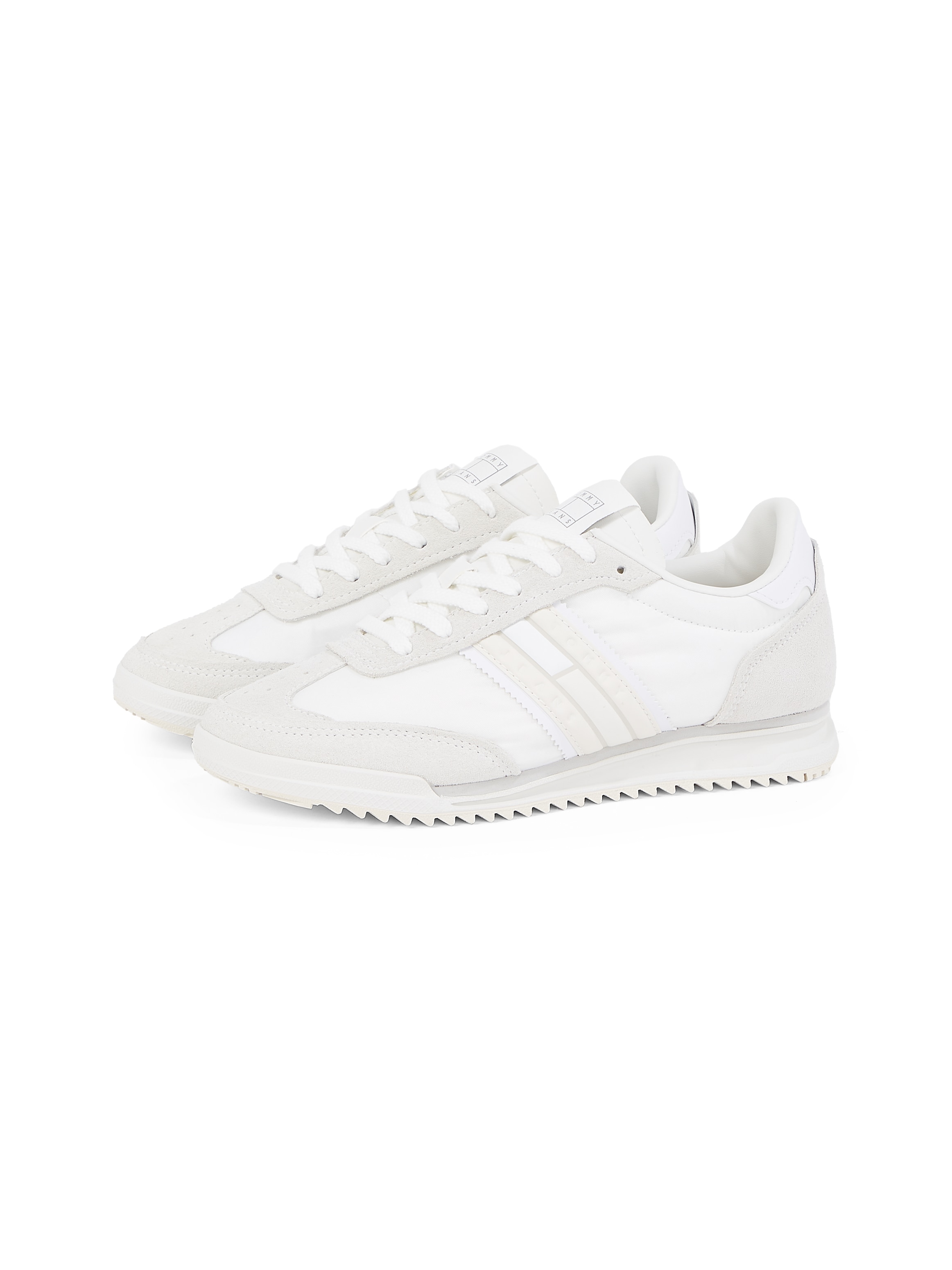 Tommy Jeans Keilsneaker »TJW RETRO RUNNER CLEATED«, Freizeitschuh, Halbschuh, Schnürschuh mit Logoschriftzug