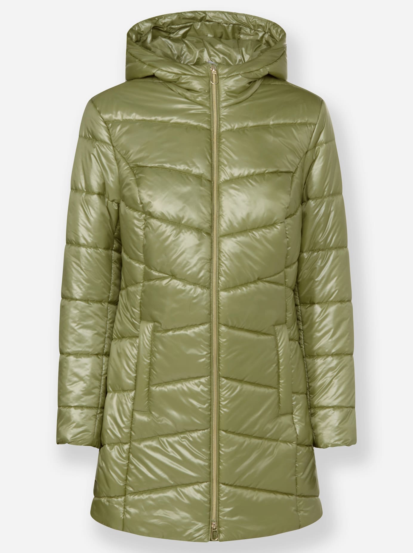 Inspirationen Steppjacke, mit Kapuze