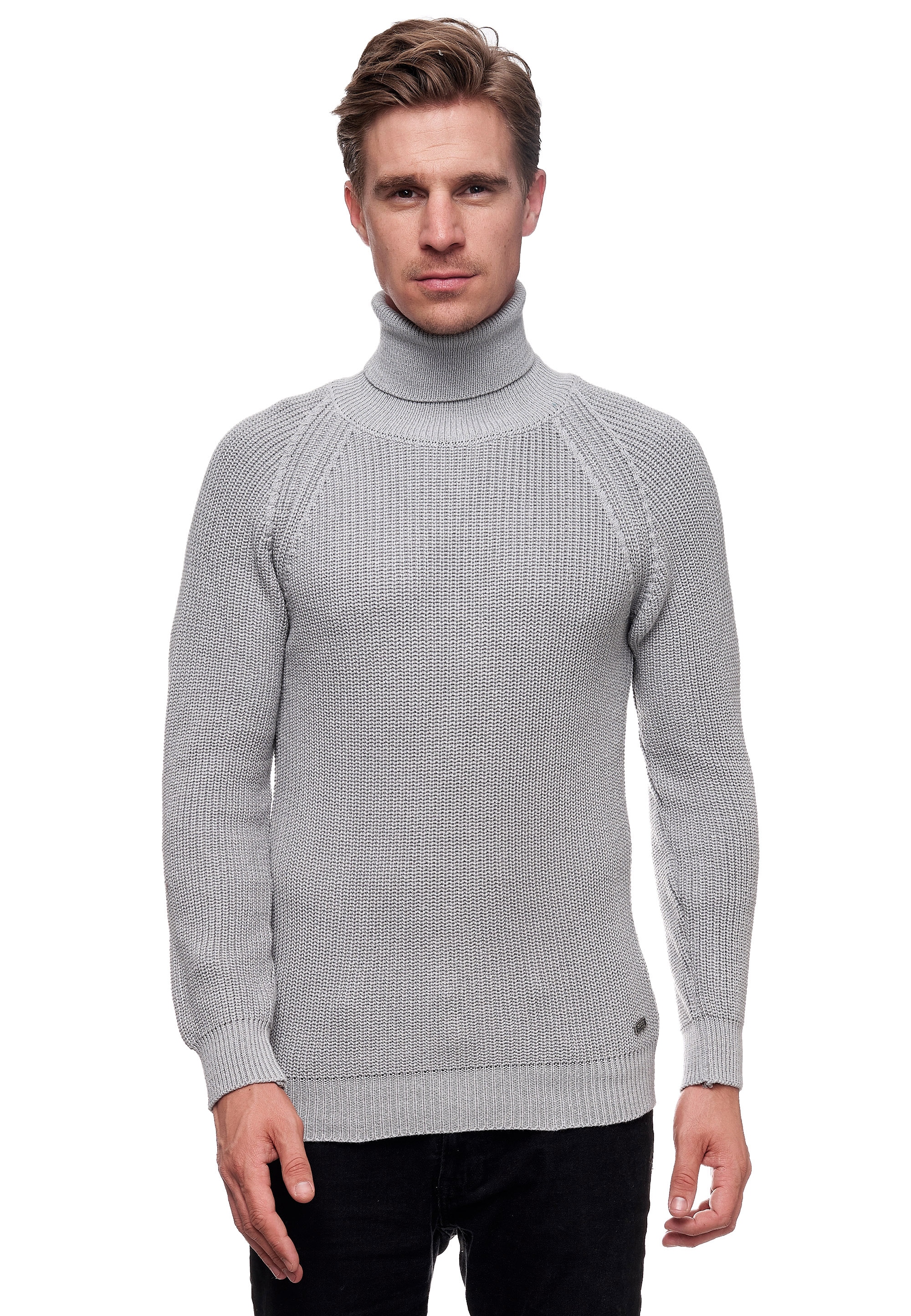 Rollkragenpullover, mit kuscheligem Rollkragen