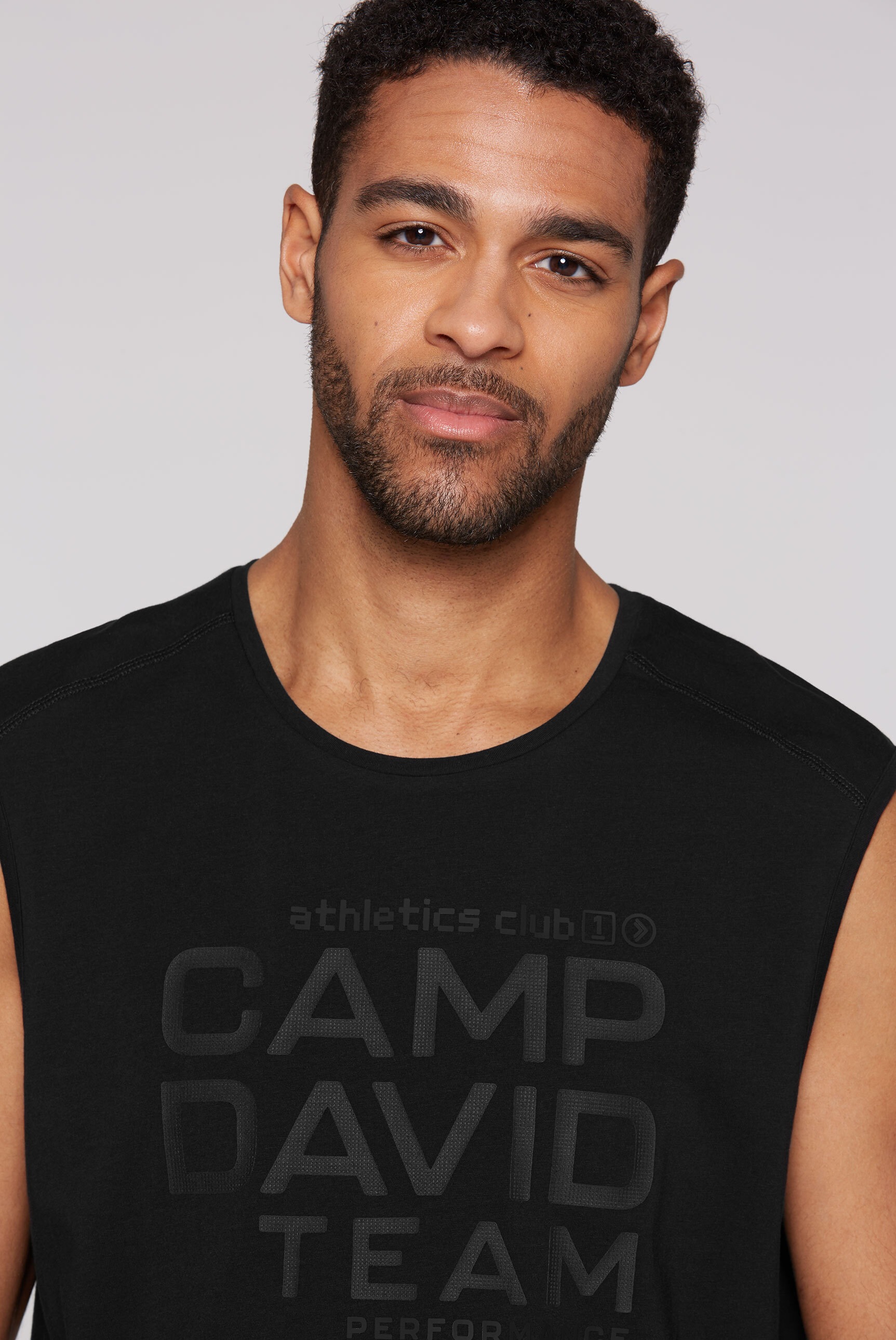 CAMP DAVID Rundhalsshirt, mit Baumwolle