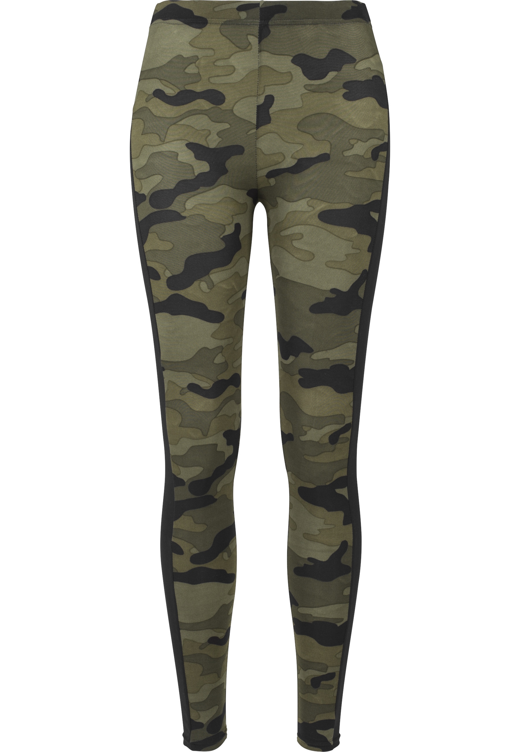 URBAN CLASSICS Leggings "Urban Classics Damen Ladies Camo Stripe Leggings" günstig online kaufen