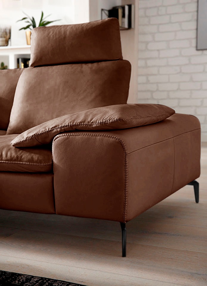 W.SCHILLIG Ecksofa »valentinoo, Designsofa, elegant und bequem, L-Form«, (Set), mit Sitztiefenverstellung, Breite 318 cm