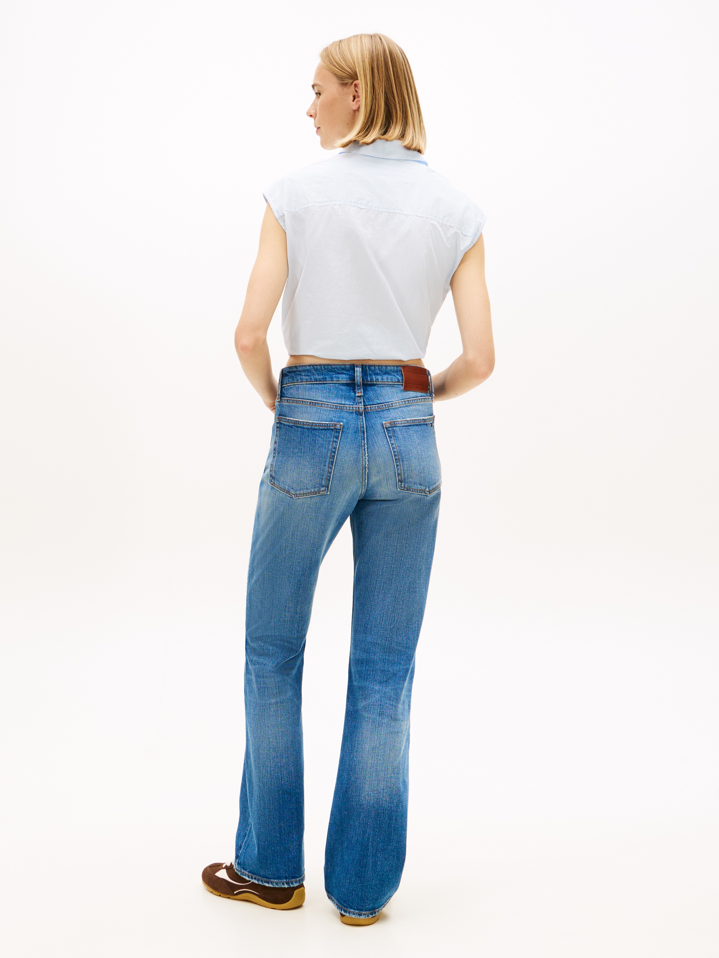 Tommy Jeans Bootcut-Jeans »CLEO MID BOOTCUT« im Baumwoll-Mix, Mid Waist